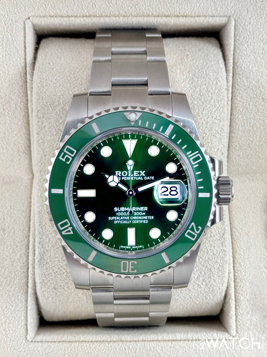 2020 Rolex Submariner “Hulk” 40mm 116610LV Green Dial
