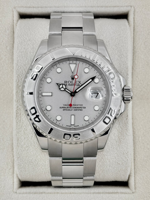2005 Rolex Yacht-Master 40mm 16622 Platinum Bezel and Dial (Collectors Set)