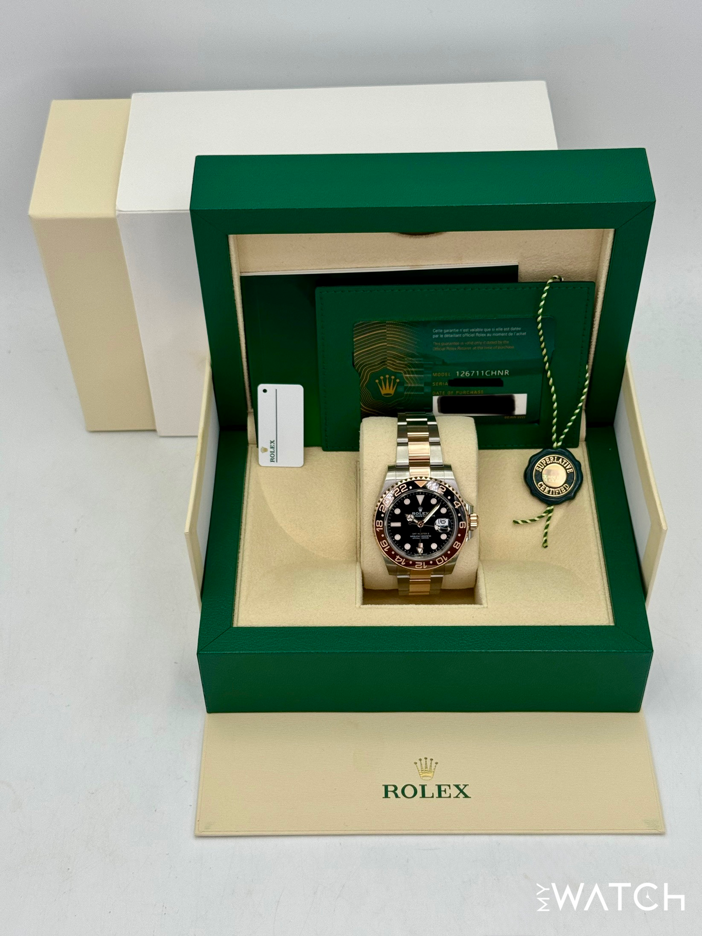 2023 Rolex GMT-Master II "Rootbeer" 40mm 126711CHNR Two-Tone