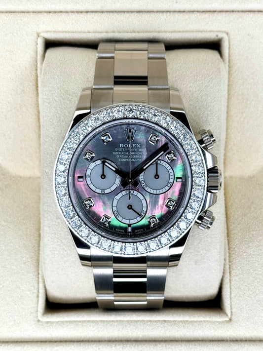 NEW 2024 Rolex Daytona 40mm 126579RBR Mother of Pearl Diamond Dial