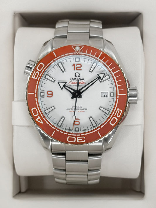 2023 Omega Seamaster Planet Ocean 43.5mm 215.30.44.21.04.001 White Dial