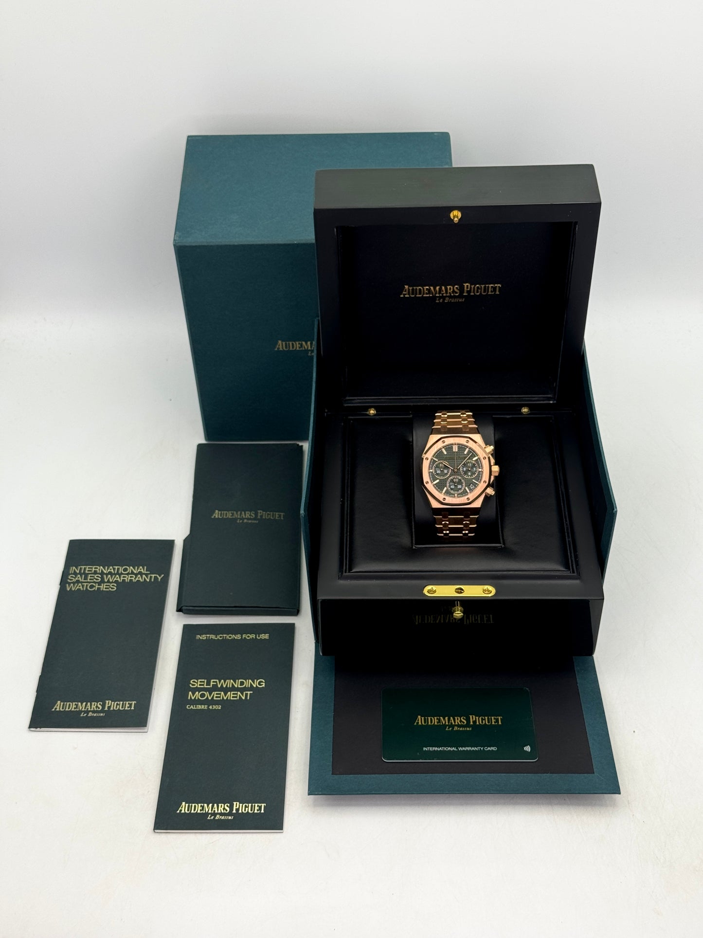 2025 Audemars Piguet Royal Oak Chronograph 41mm 26240OR Green Dial