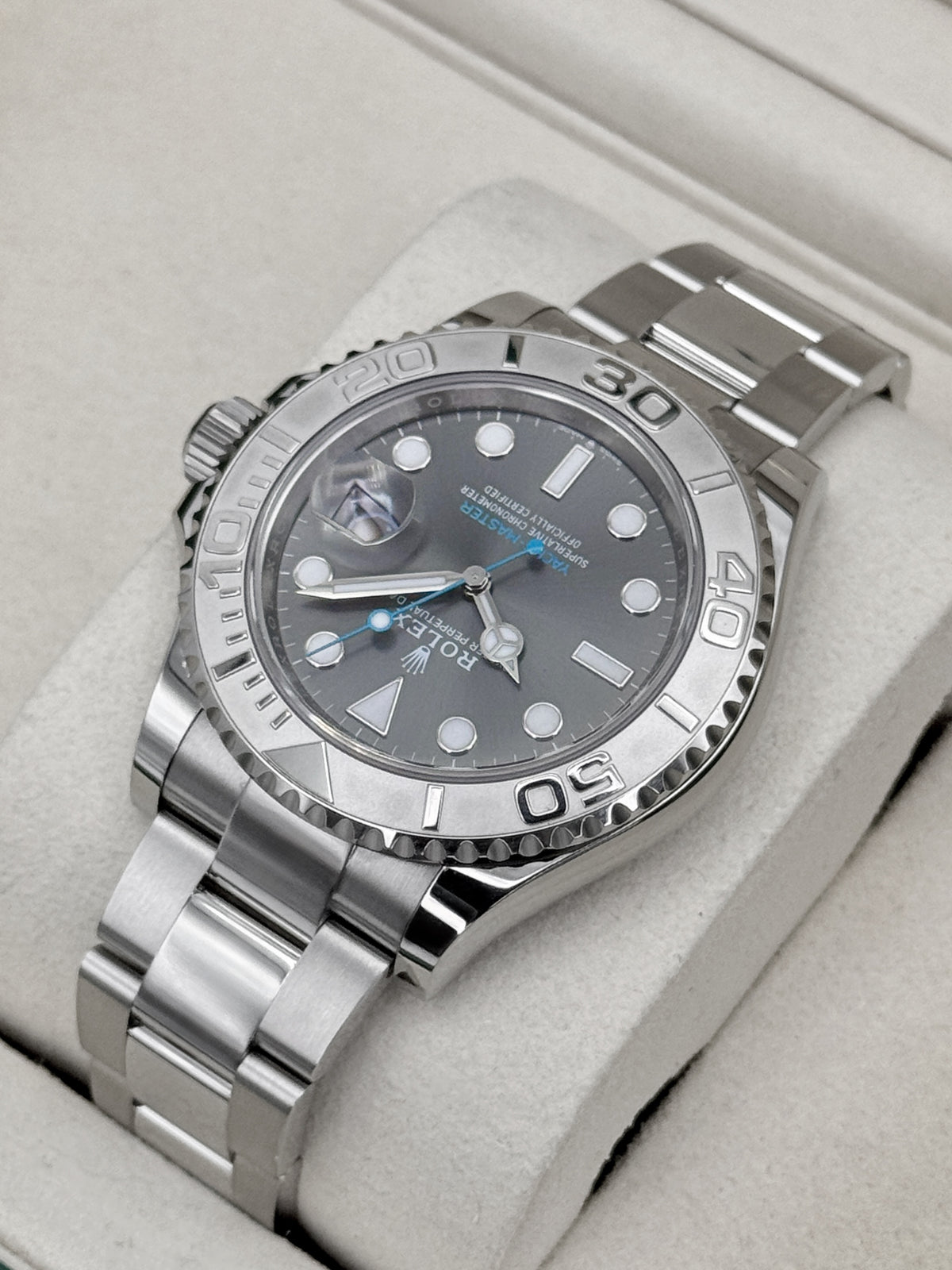 NEW 2026 Rolex Yacht-Master 40mm 126622 Stainless Steel Rhodium Dial - MyWatchLLC