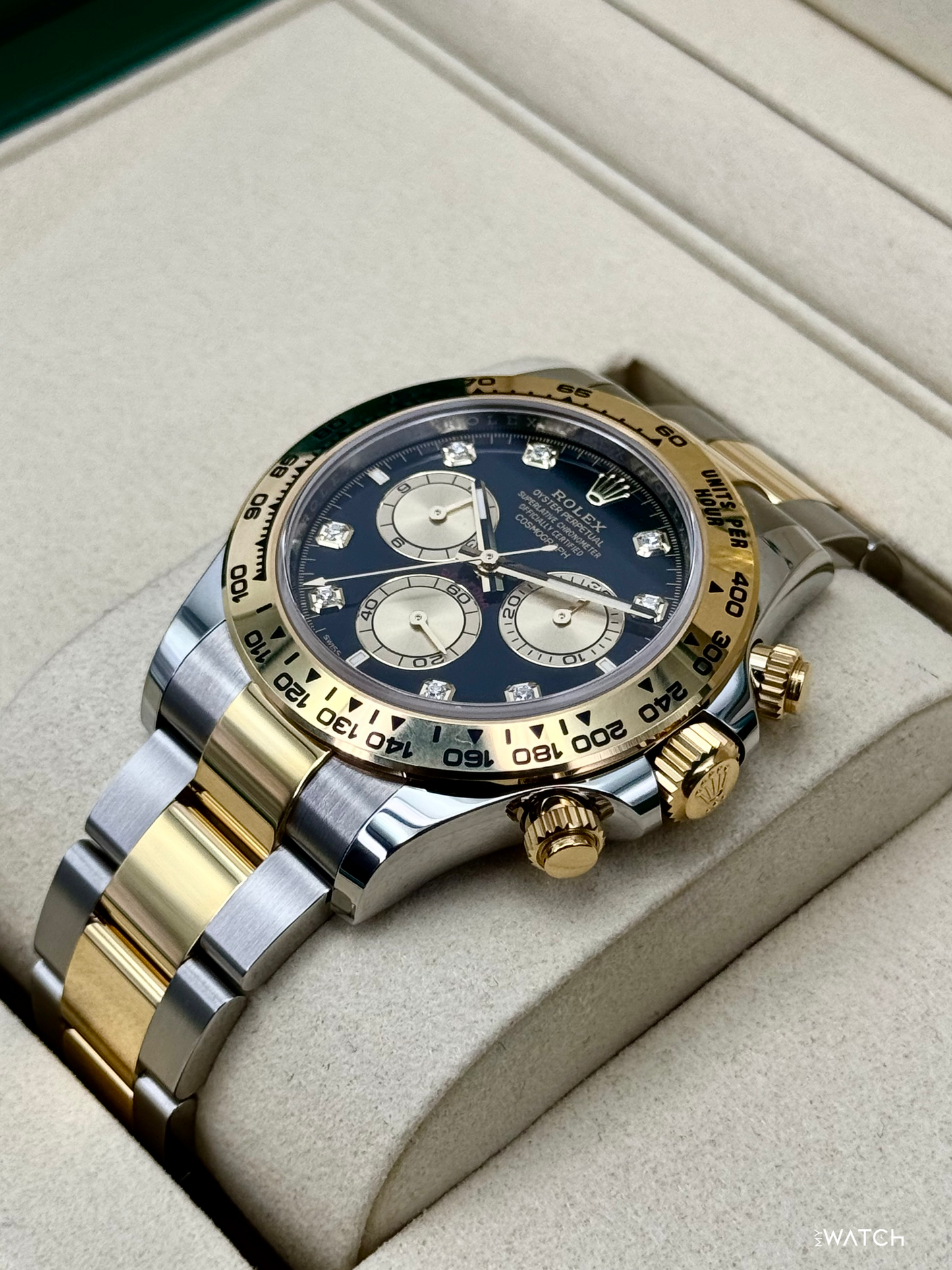 NEW 2026 Rolex Daytona 40mm 126503 Two-Tone Black Diamond Dial - MyWatchLLC