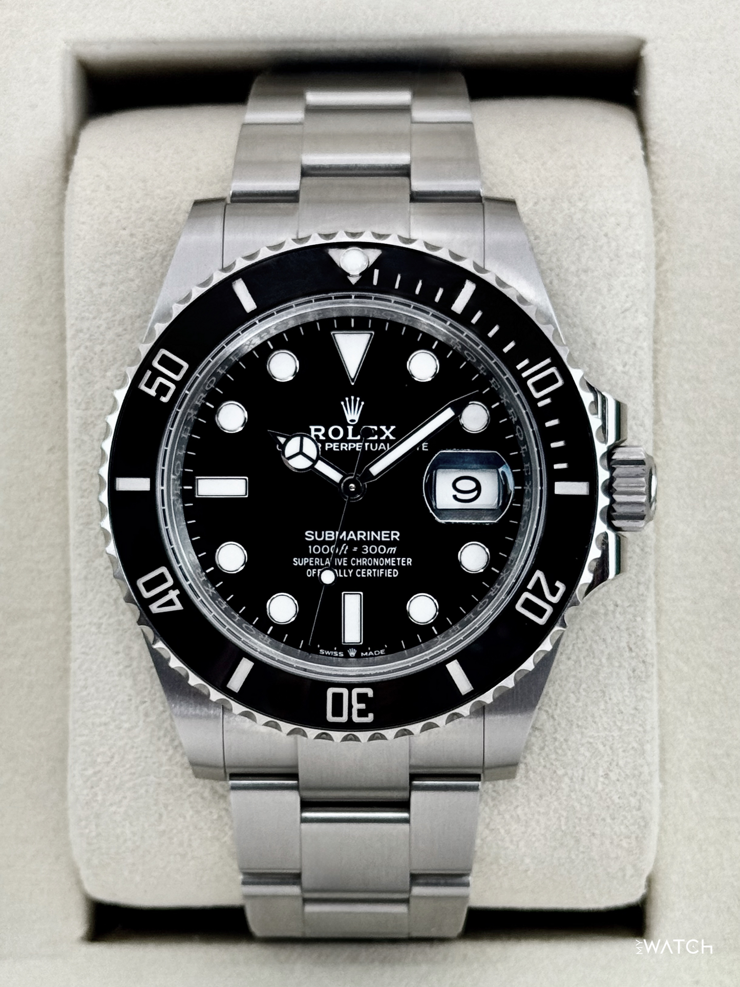2025 Rolex Submariner 41mm 126610LN Stainless Steel Black Dial