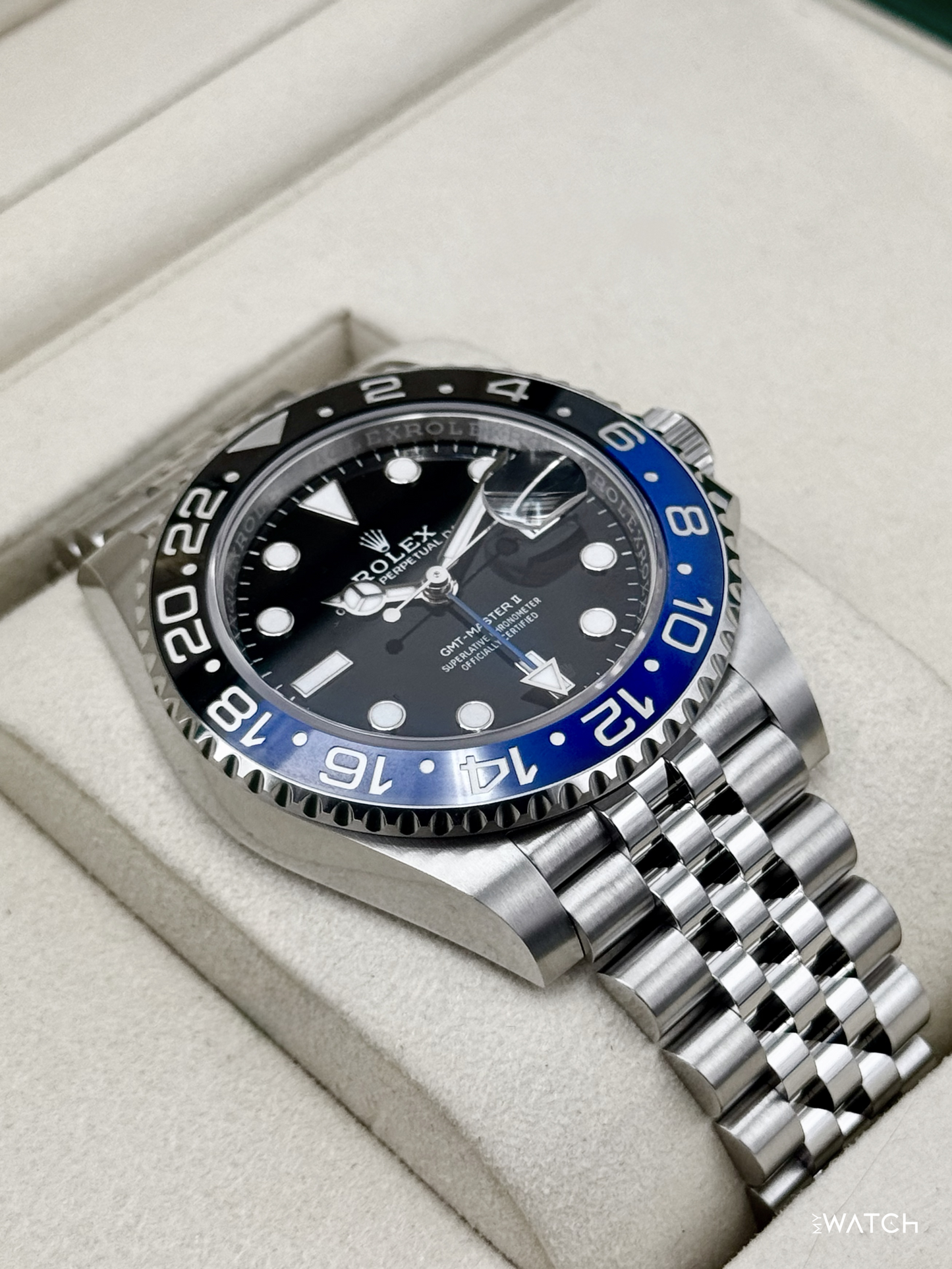 2025 Rolex GMT-Master II "Batgirl" 40mm 126710BLNR Jubilee - MyWatchLLC