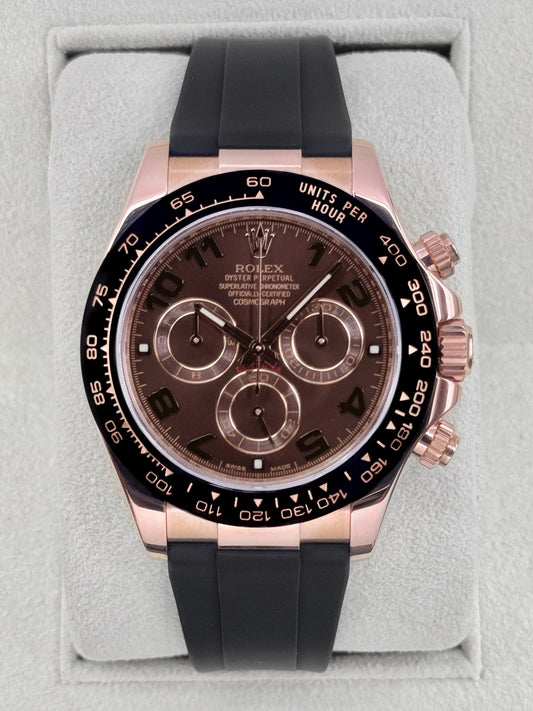 2012 Rolex Daytona 40mm 116515LN Rose Gold Chocolate Dial