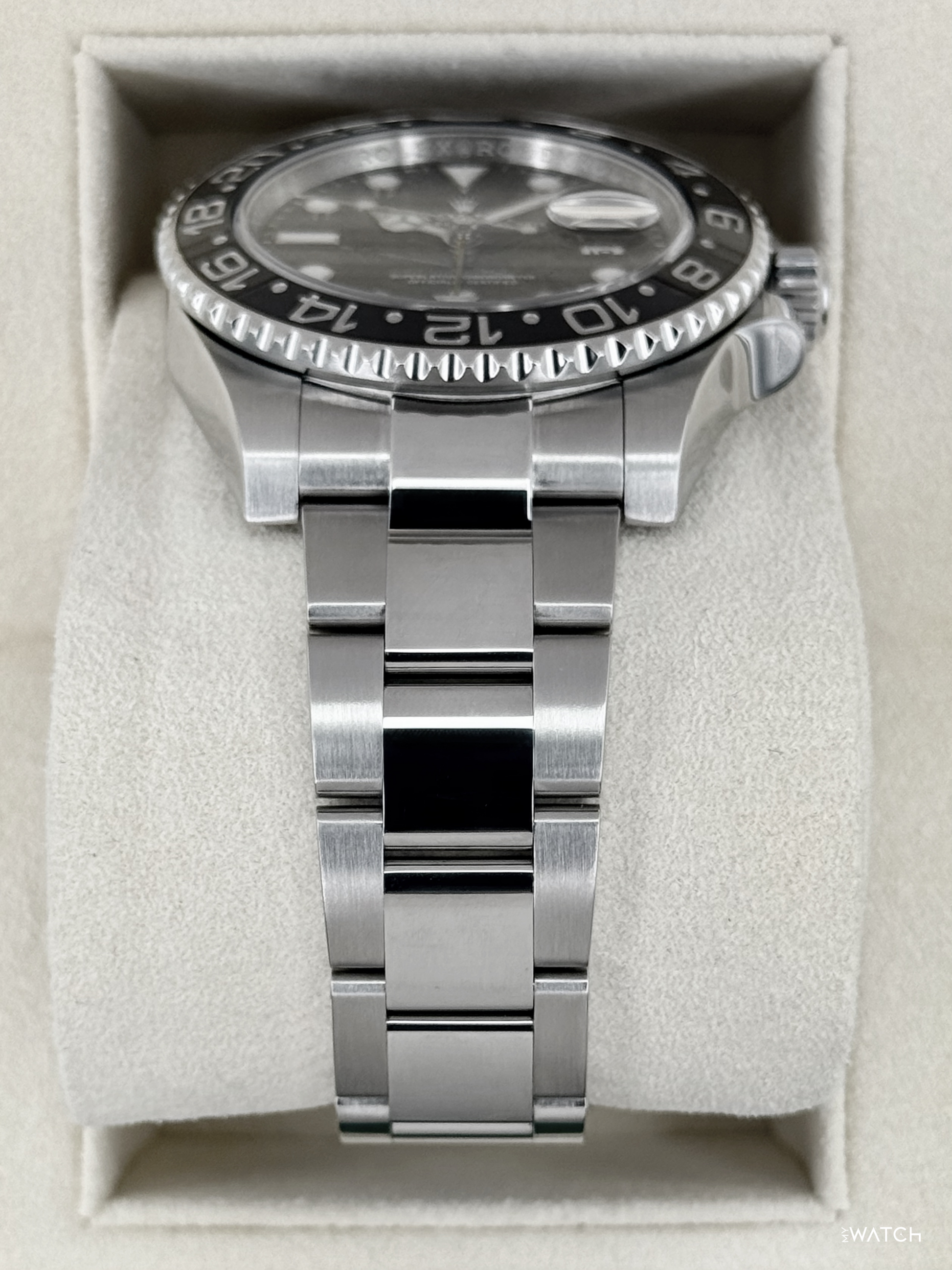 2016 Rolex GMT-Master II 40mm 116710LN Stainless Steel Black Dial - MyWatchLLC