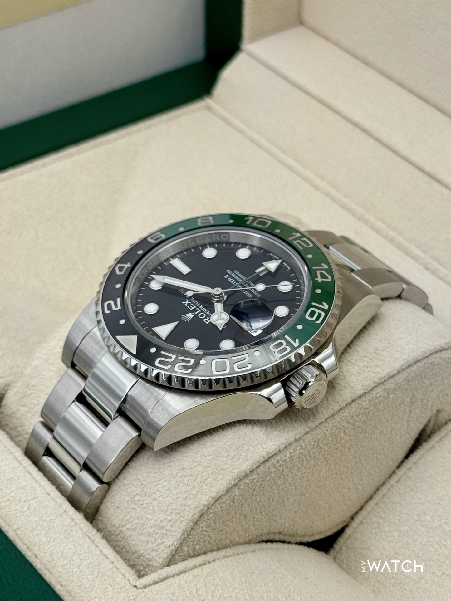 2023 Rolex GMT-Master II “Sprite” 40mm 126720VTNR Oyster - MyWatchLLC