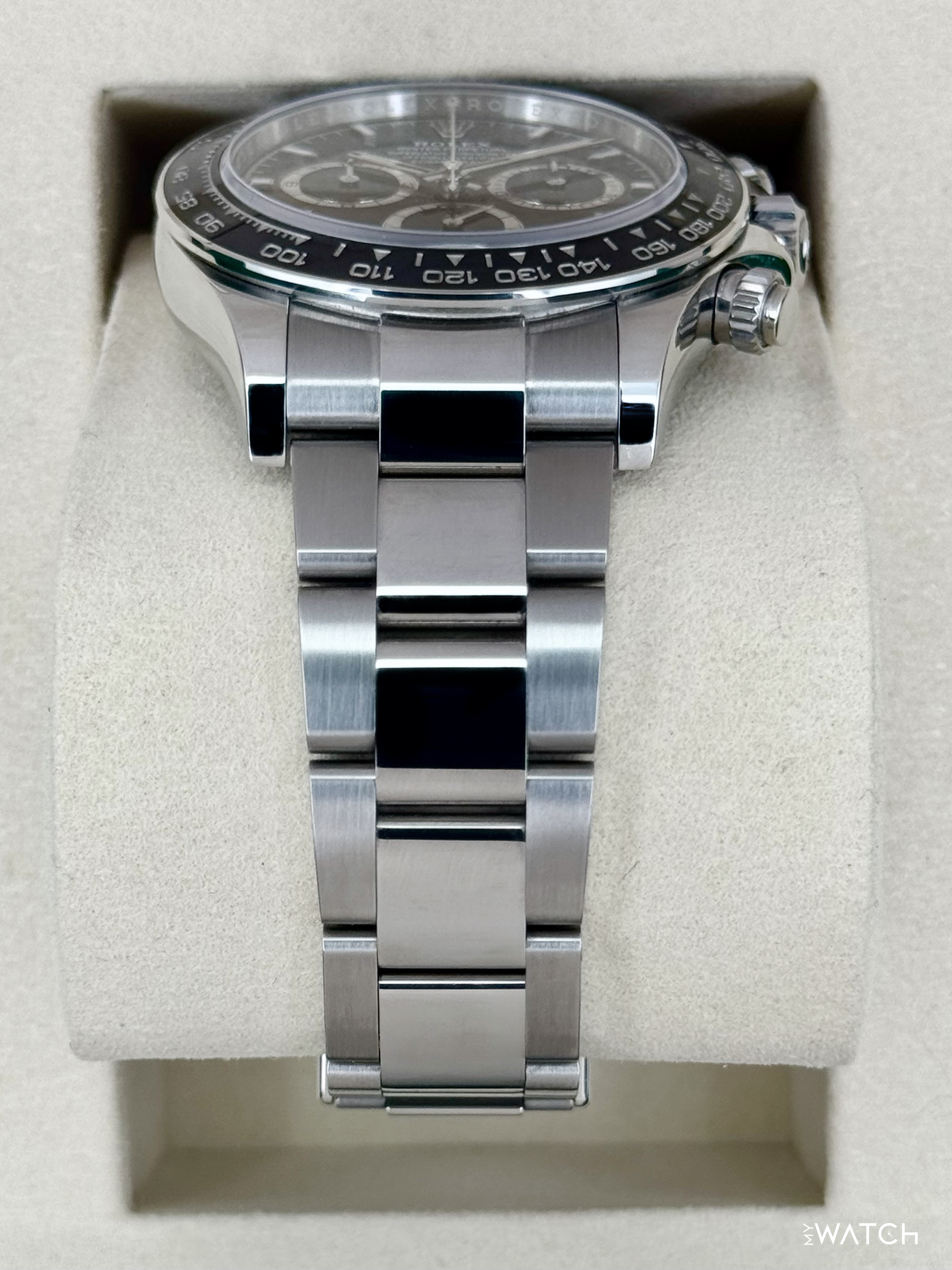 2025 Rolex Daytona 40mm 126500LN Stainless Steel Black Dial - MyWatchLLC