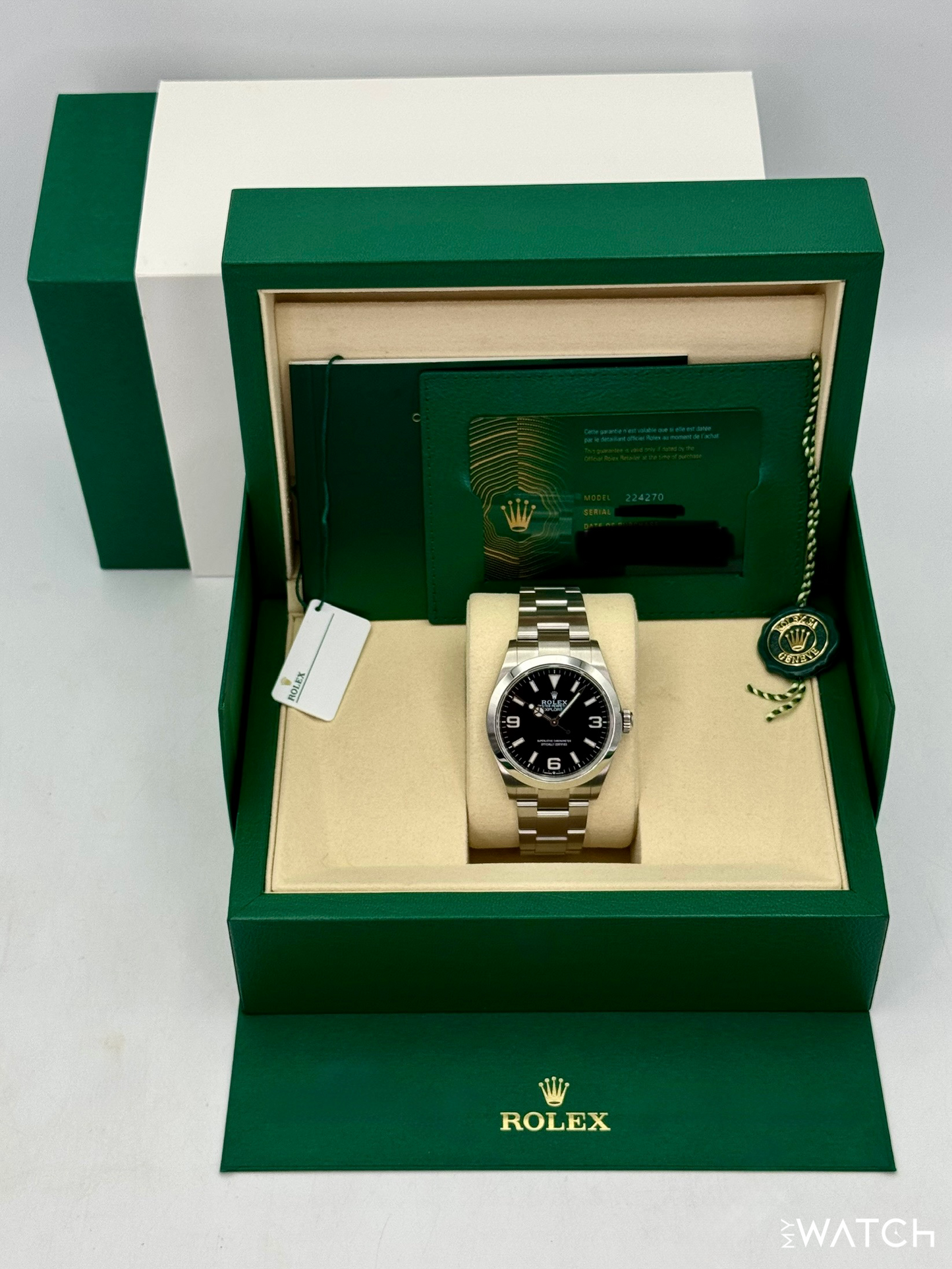 2025 Rolex Explorer 40mm 224270 Black Dial - MyWatchLLC