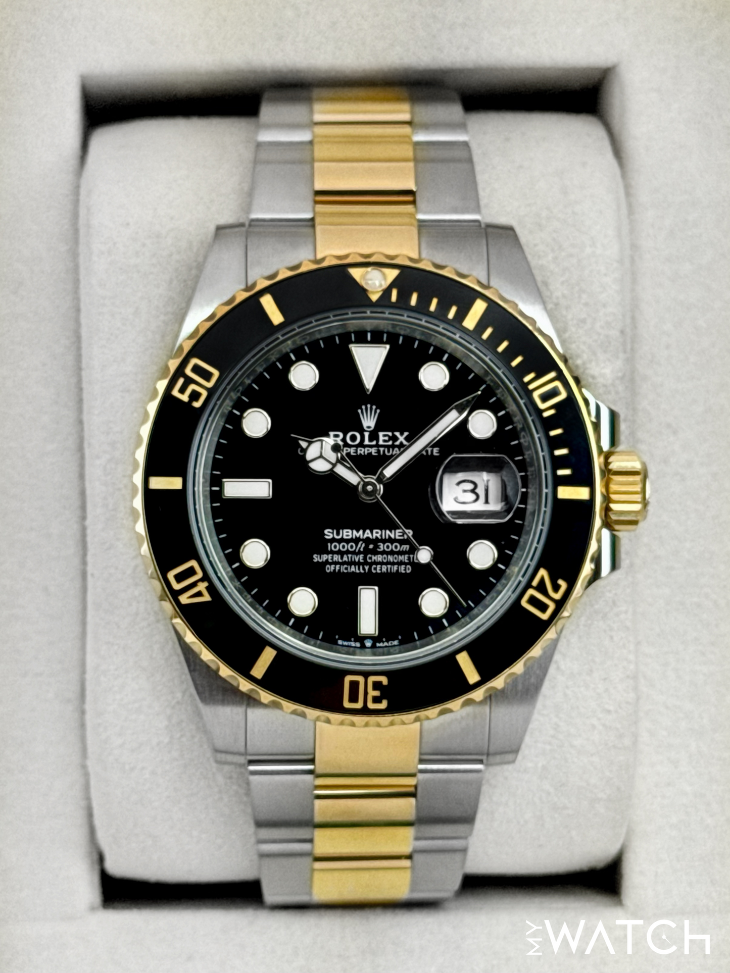 2025 Rolex Submariner 41mm 126613LN Two-Tone Black Dial