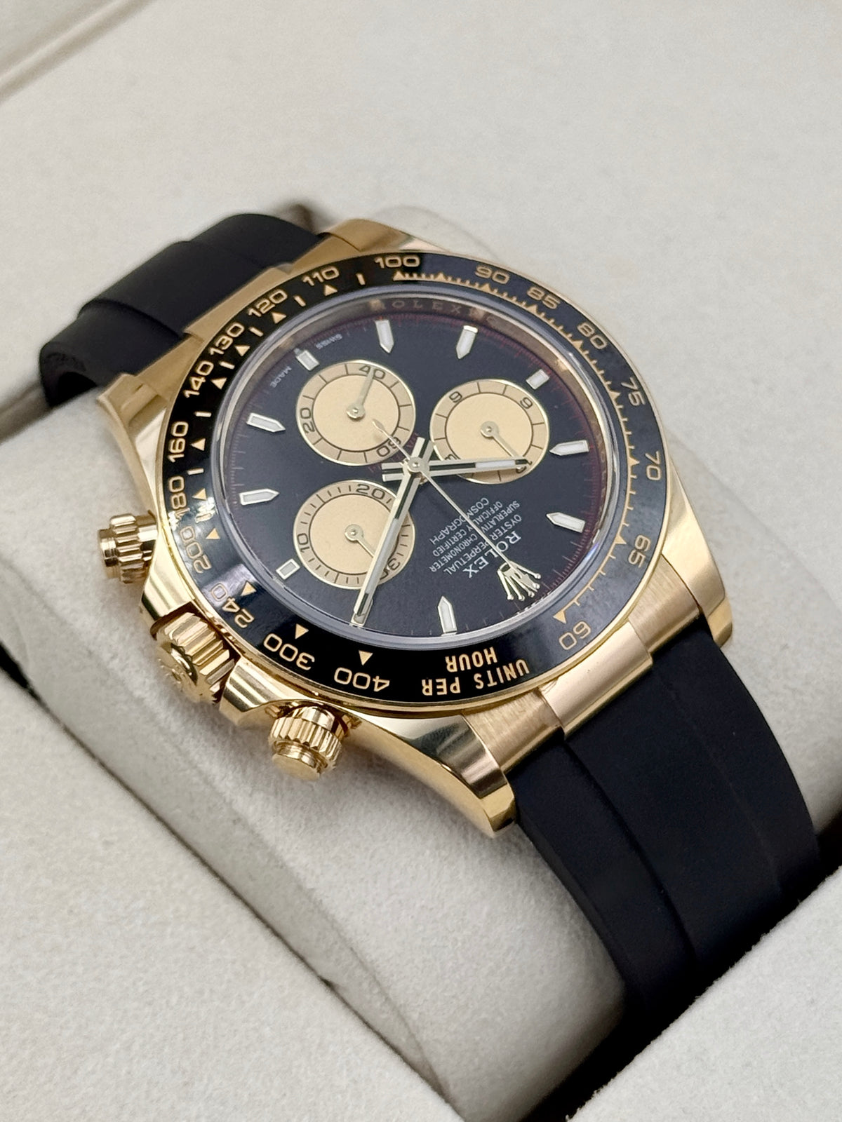 2026 Rolex Daytona Paul Newman 40mm 126518LN Yellow Gold Black Dial