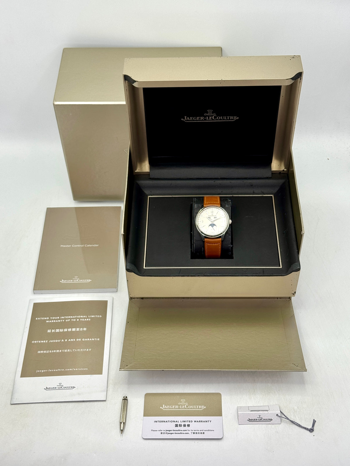 2021 Jaeger-LeCoultre Master Calendar 40mm Q4148420 Stainless Steel Silver Dial