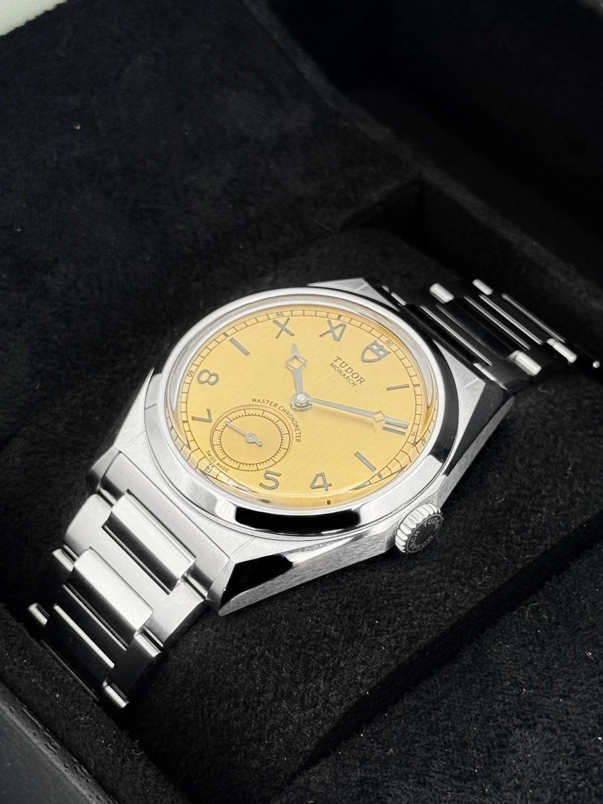 NEW 2026 Tudor Monarch 39mm 2639W1A0U Stainless Steel Dark Champagne Dial