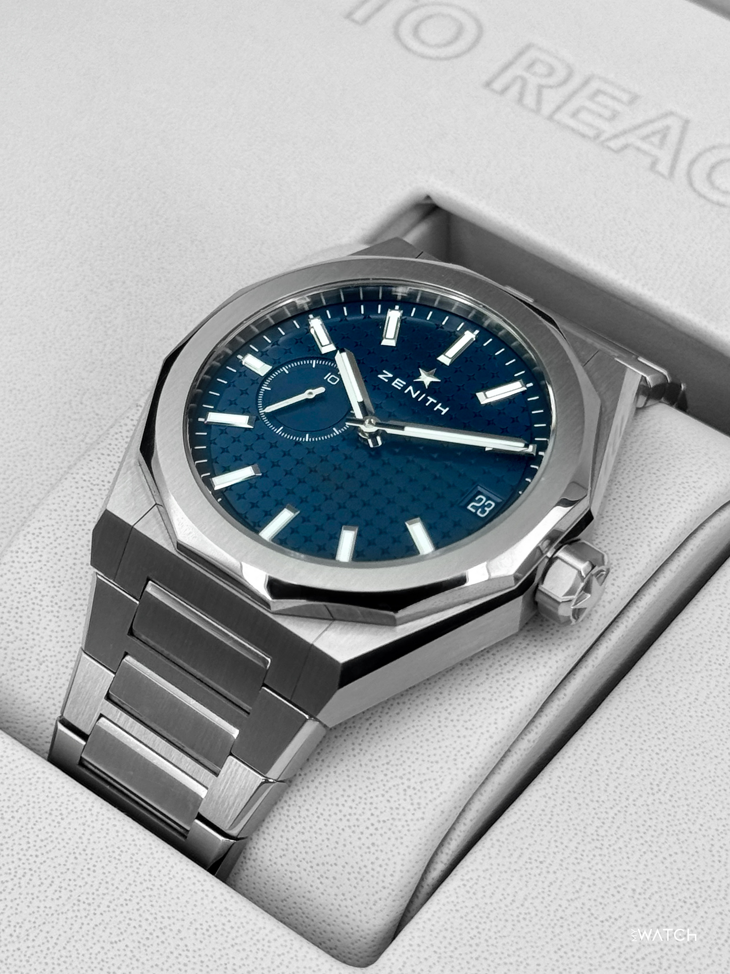 NEW 2026 Zenith Defy Skyline 41mm 03.9300.3620/51.1001 Stainless Steel Blue Dial - MyWatchLLC