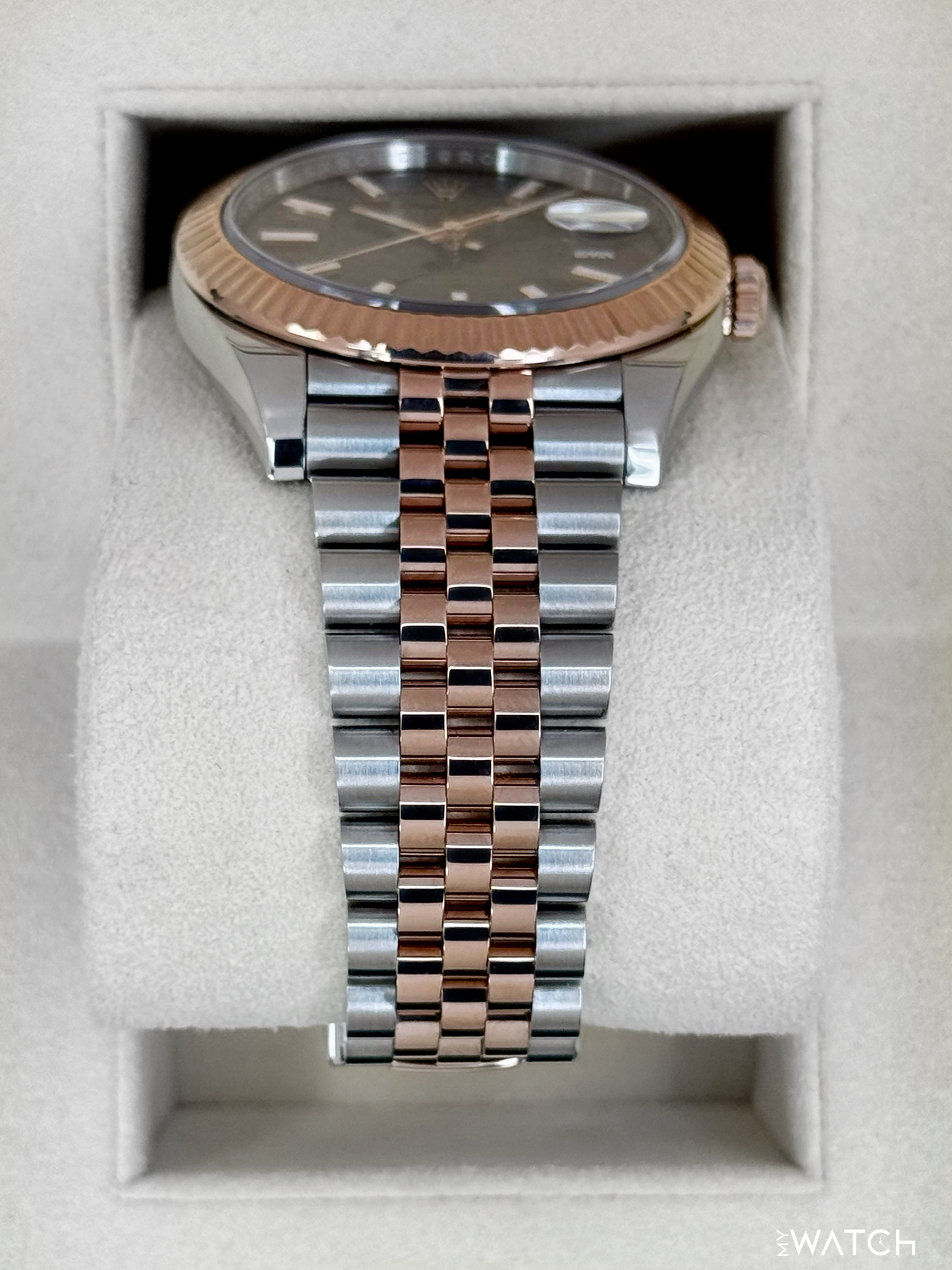 2025 Rolex Datejust 41mm 126331 Two-Tone Jubilee Chocolate Dial