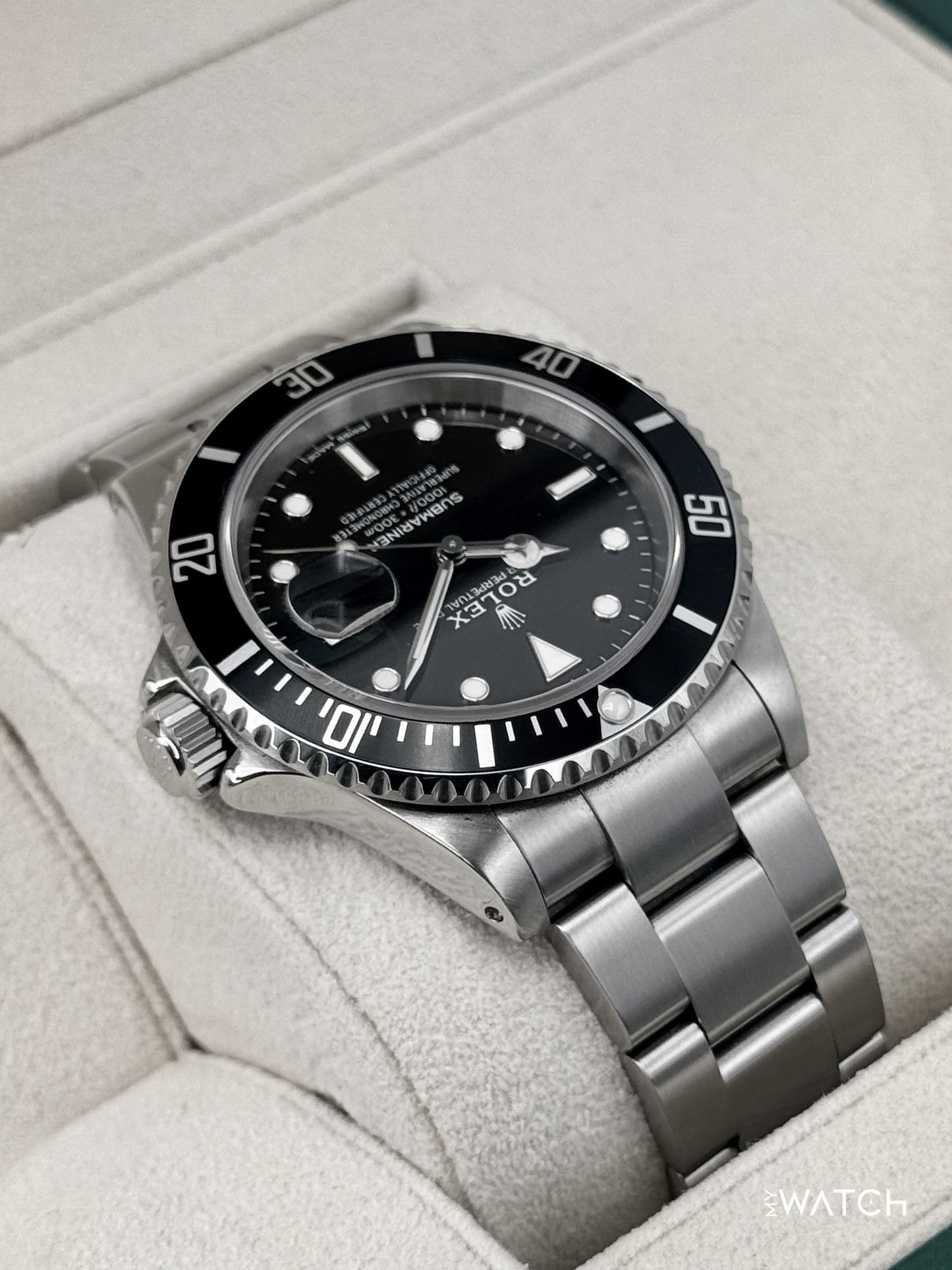 2023 CPO Rolex Submariner 40mm 16610 Stainless Steel Black Dial (CPO) - MyWatchLLC