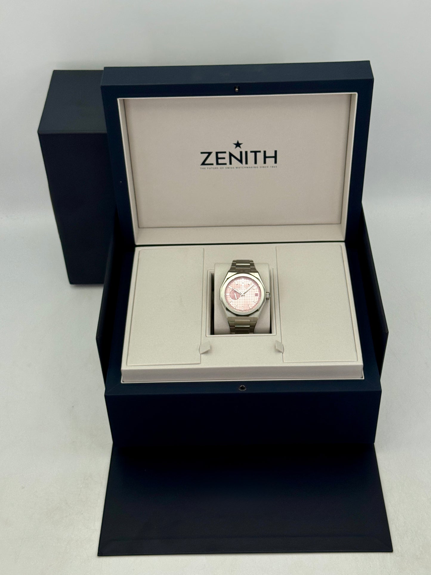 Zenith Defy Skyline 41mm 03.9301.3620/18.I001 Stainless Steel Pink Dial