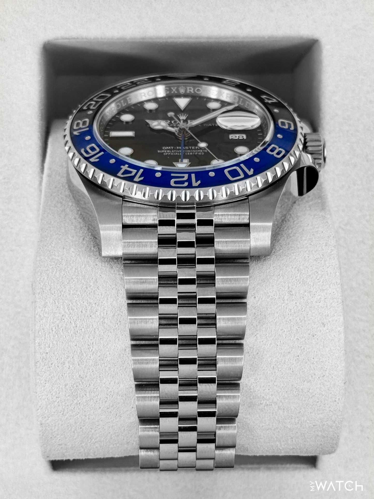 NEW 2026 Rolex GMT-Master II "Batgirl" 40mm 126710BLNR Jubilee - MyWatchLLC