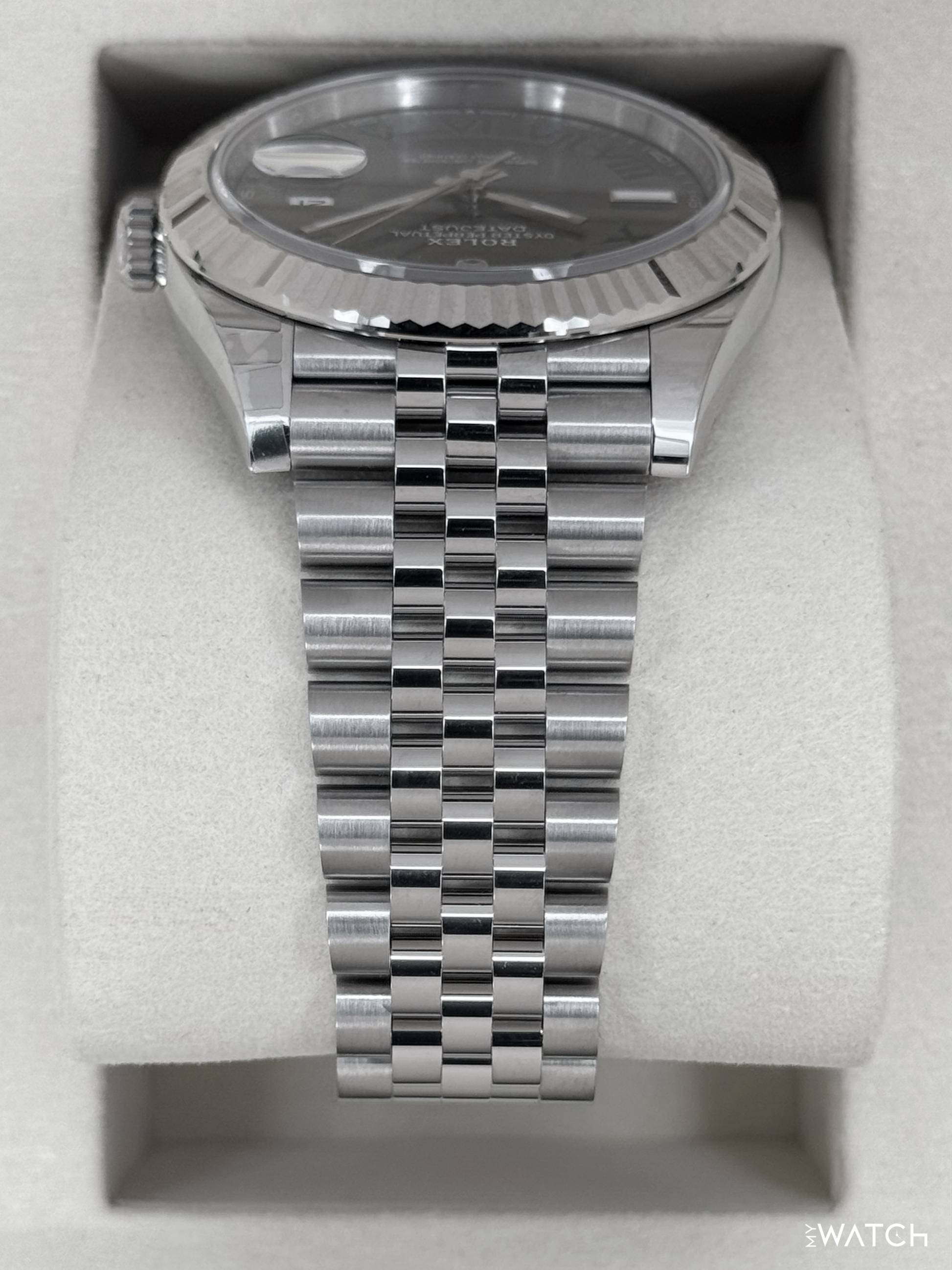 NEW 2025 Rolex Datejust 41mm 126334 Jubilee Wimbledon Dial (STICKERED) - MyWatchLLC