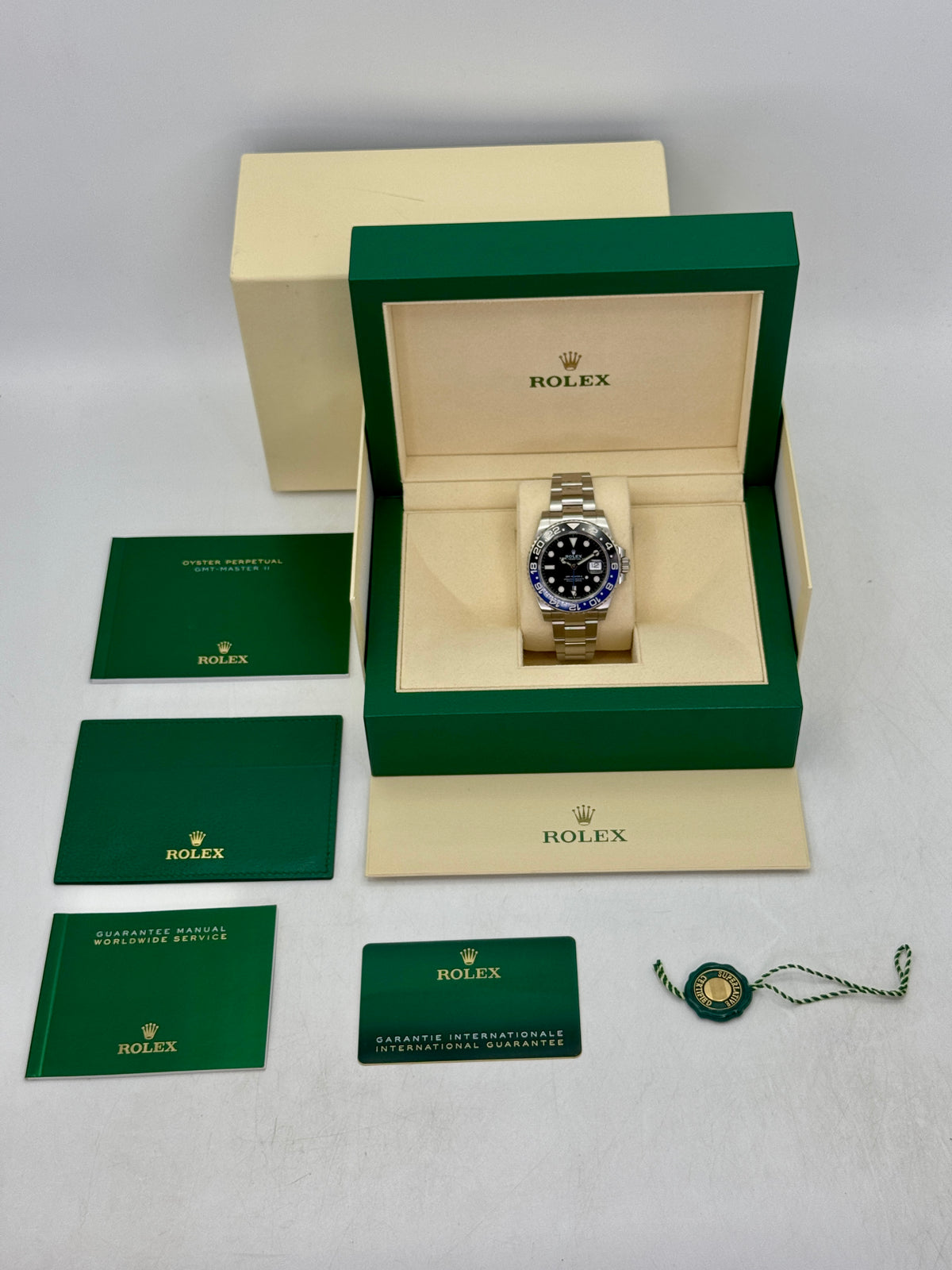 2022 Rolex GMT-Master II Batman 40mm 126710BLNR Oyster
