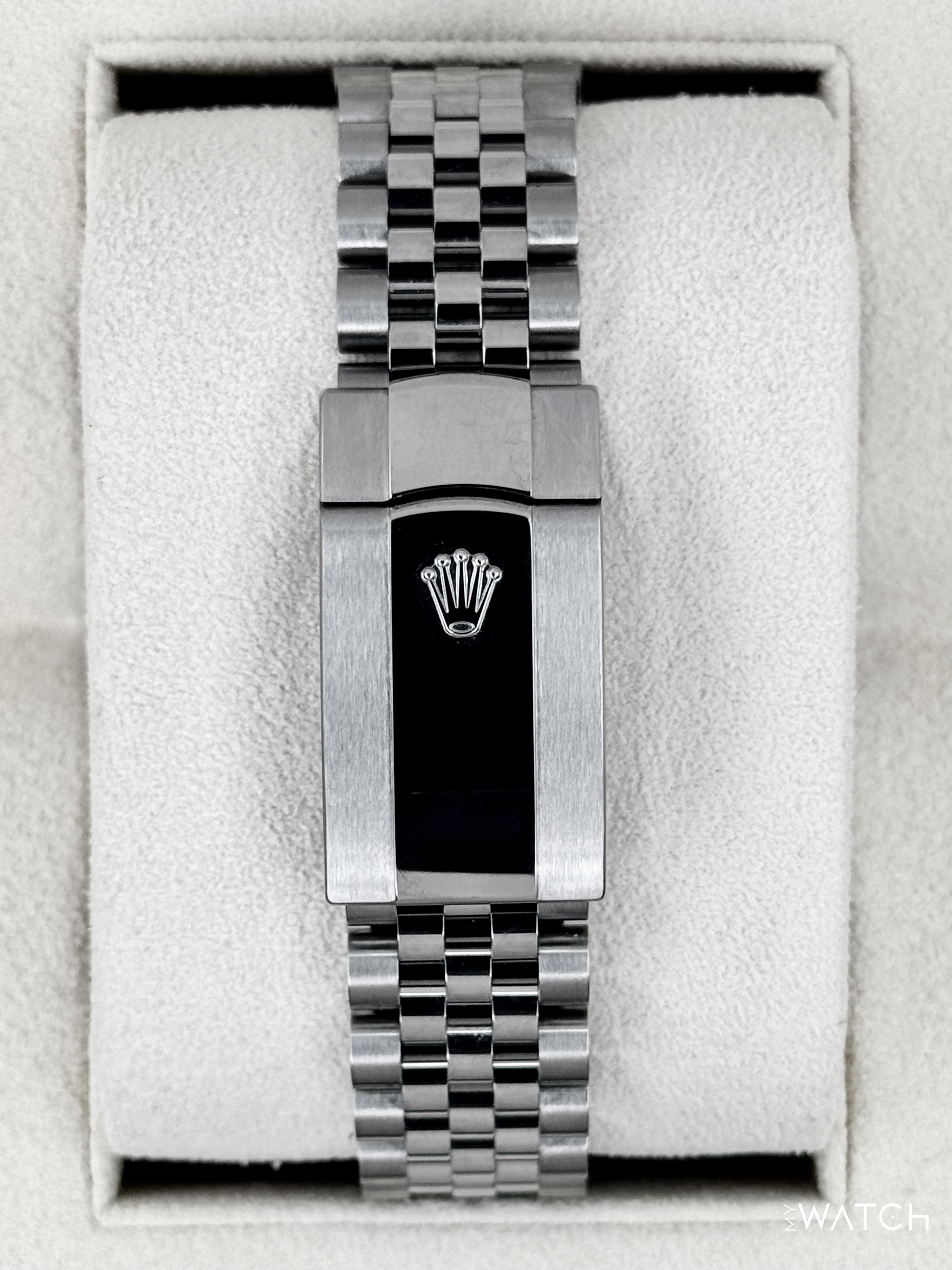 NEW 2023 Rolex Datejust 41mm 126300 Stainless Steel Jubilee Blue Dial - MyWatchLLC
