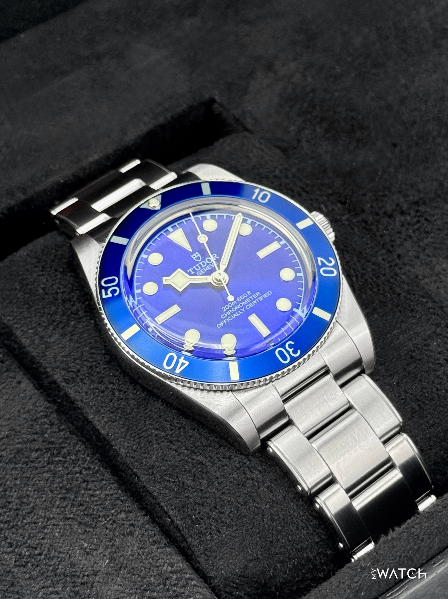 NEW 2026 Tudor Black Bay 54 37mm 79000B Stainless Steel Blue Dial - MyWatchLLC