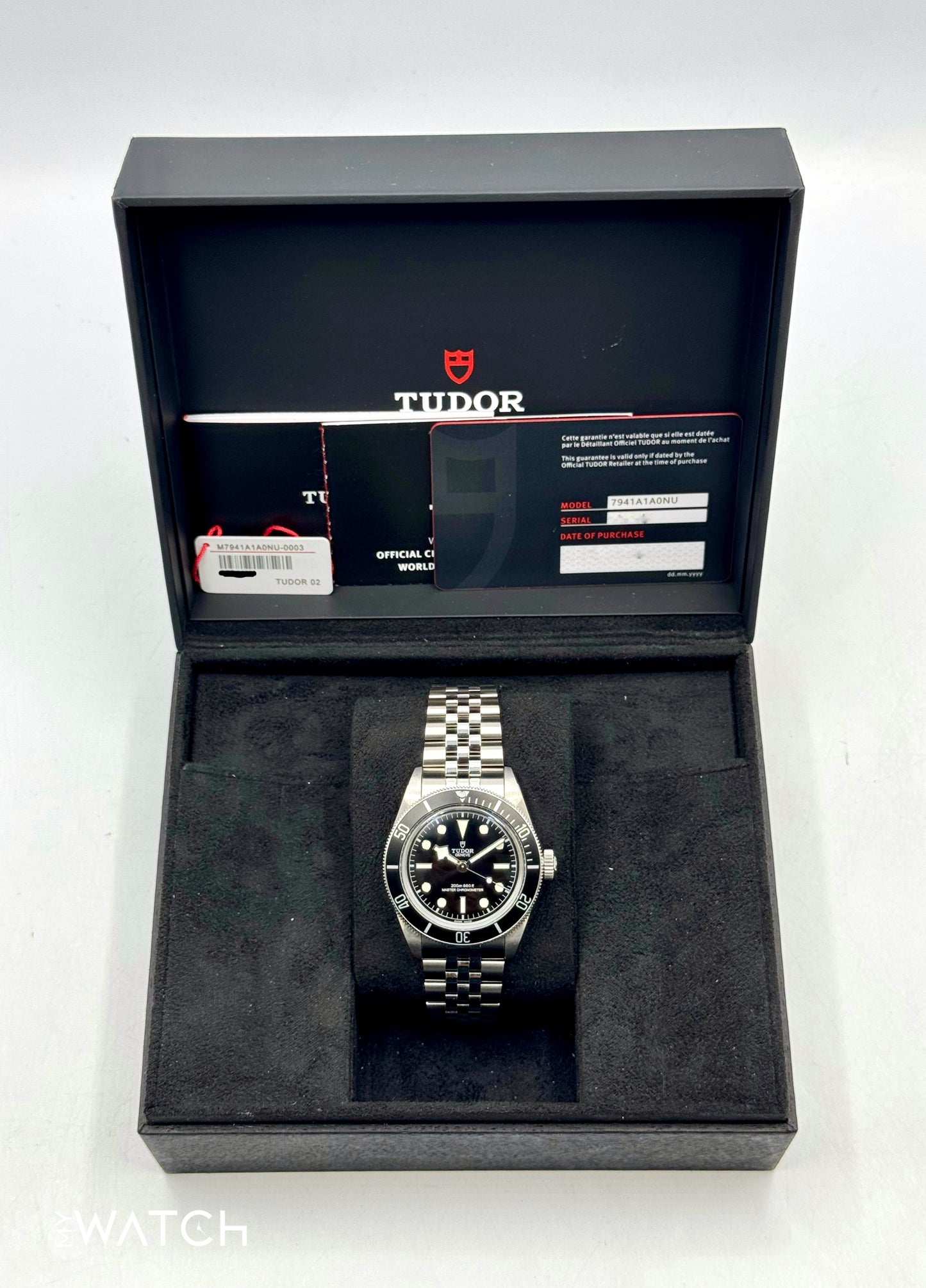 2025 Tudor Black Bay Heritage 41mm 7941A1A0NU Stainless Steel Black Dial