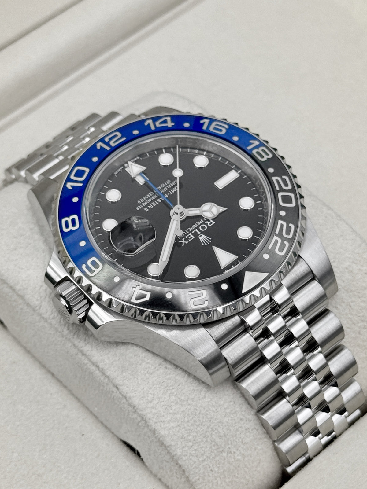 2025 Rolex GMT-Master II Batgirl 40mm 126710BLNR Jubilee