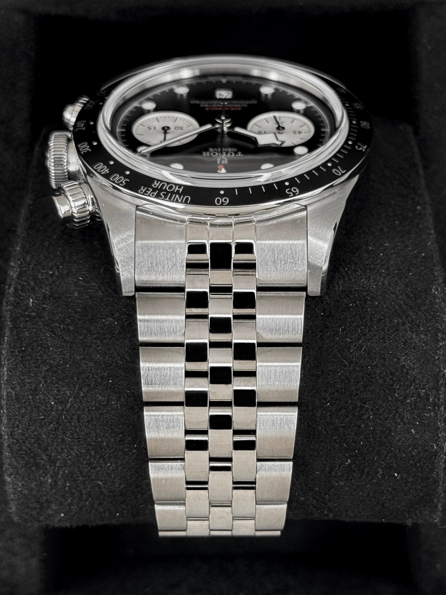 2025 Tudor Black Bay Chrono "Reverse Panda" 41mm 79360N Stainless Steel Black Dial