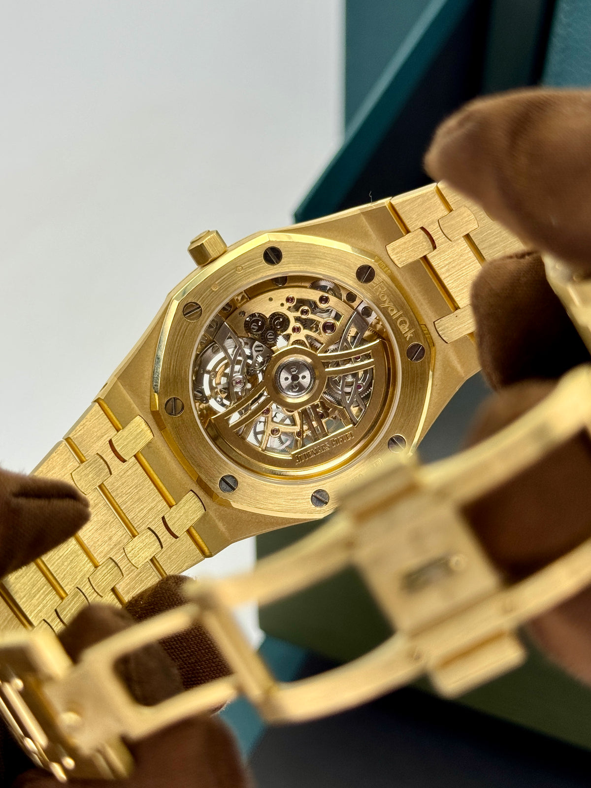 2025 Audemars Piguet Royal Oak 39mm 16204BA Jumbo Openworked Skelton