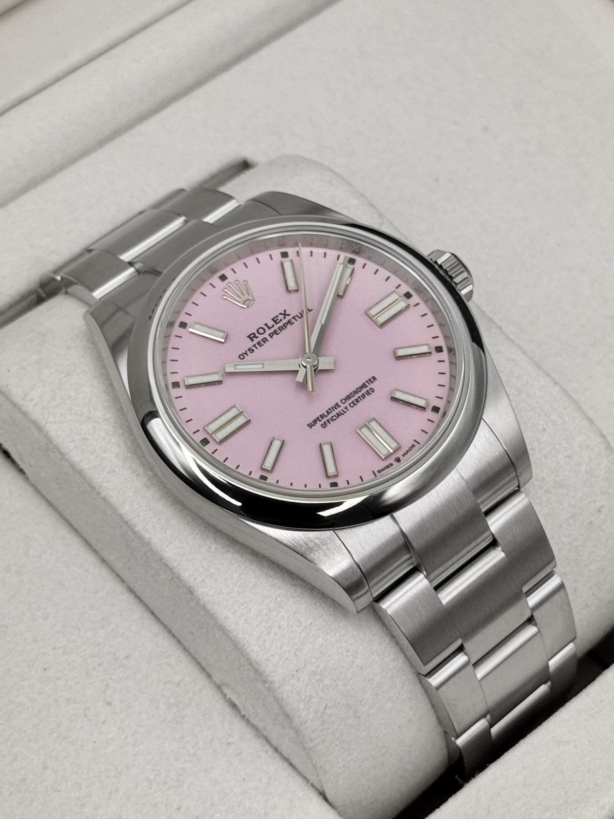 2026 Rolex Oyster Perpetual 41mm 134300 Candy Pink Dial