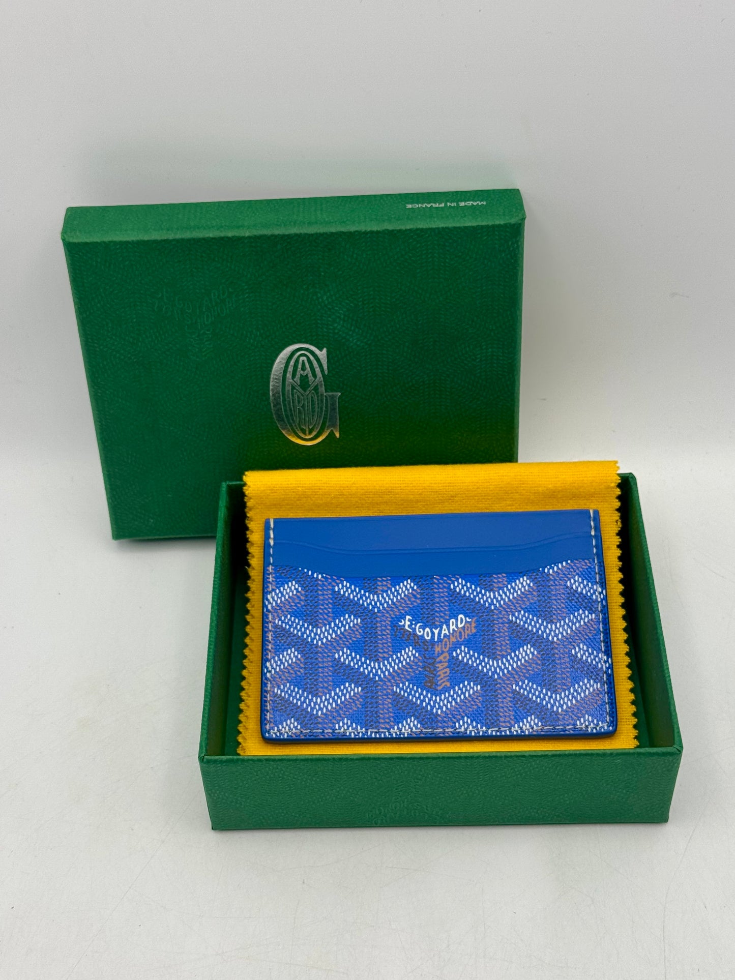 Goyard Men's Leather Wallet Credit Card Holder