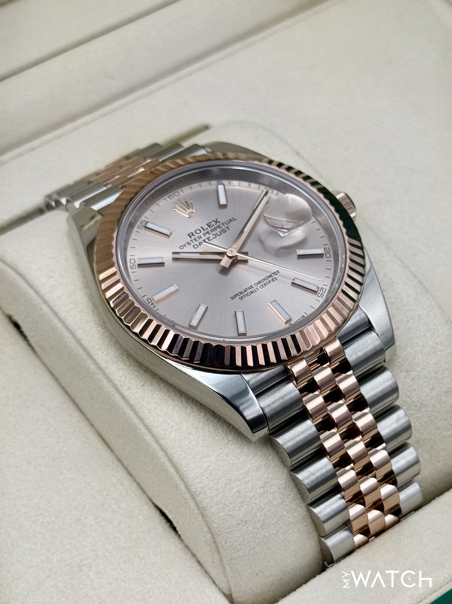 2025 Rolex Datejust 41mm 126331 Two-Tone Jubilee Sundust Dial