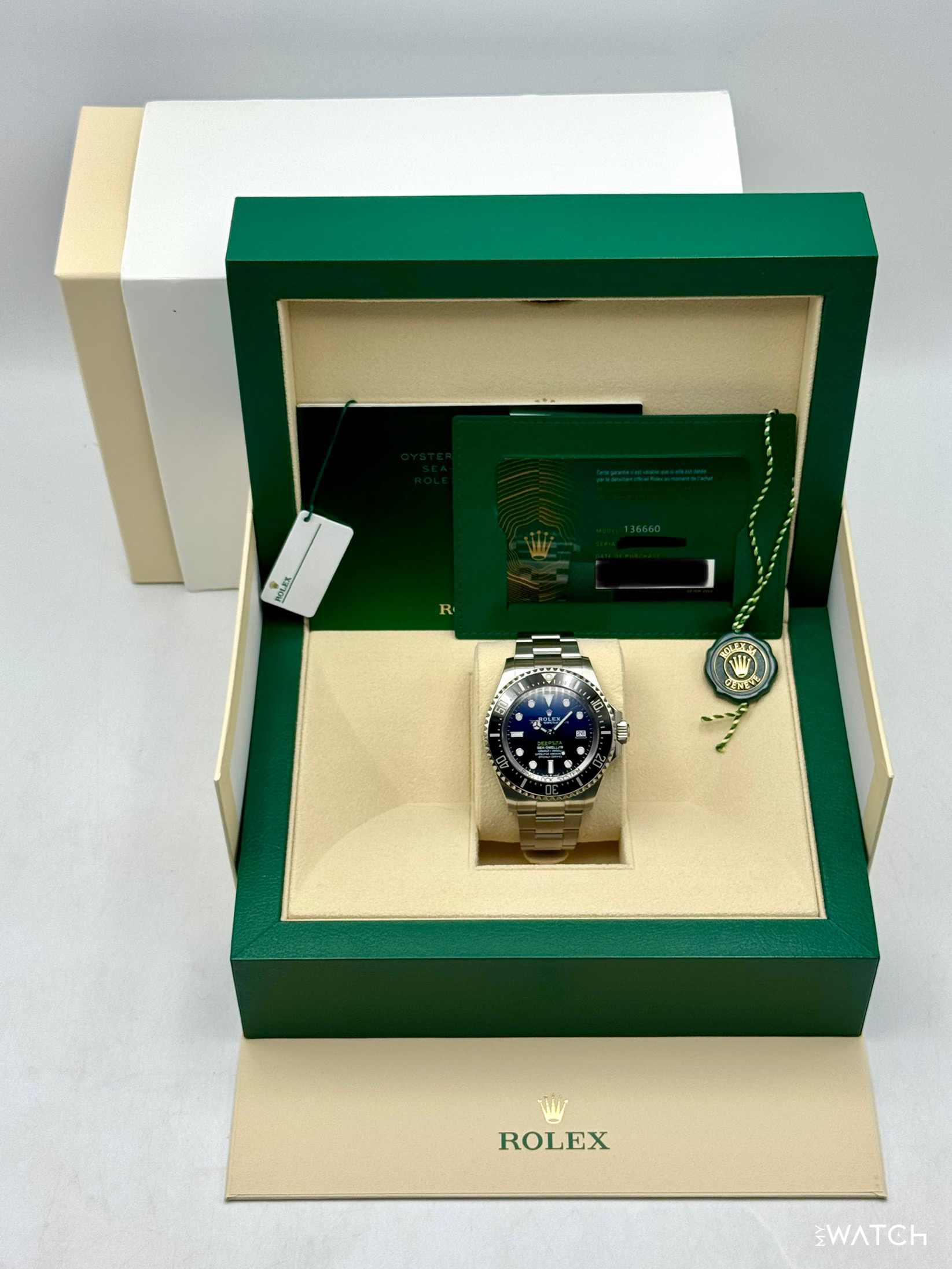 2023 Rolex Deepsea "James Cameron" 44mm 136660 Blue Dial - MyWatchLLC