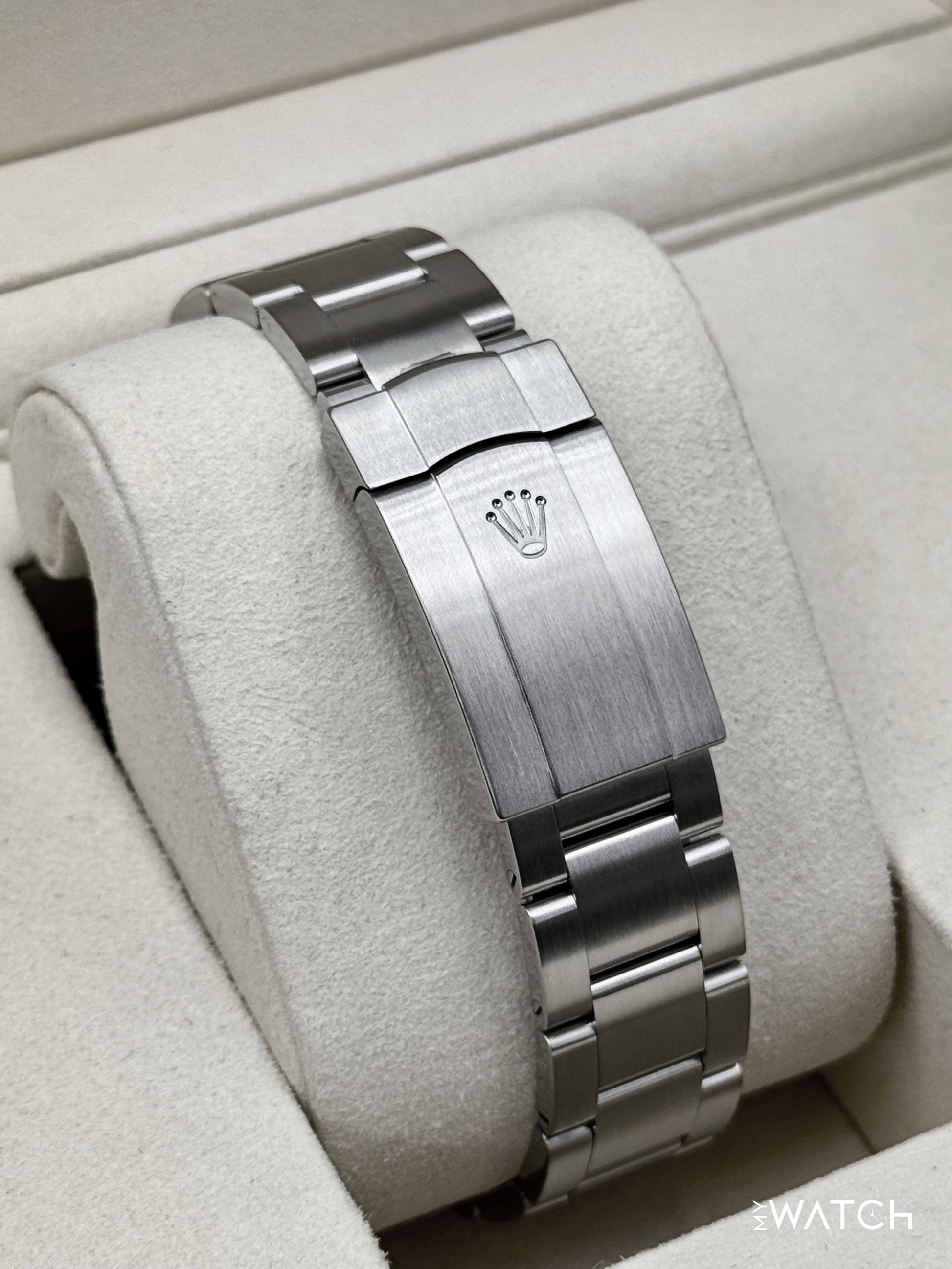 NEW 2025 Rolex Oyster Perpetual 41mm 134300 Med Blue Dial - MyWatchLLC