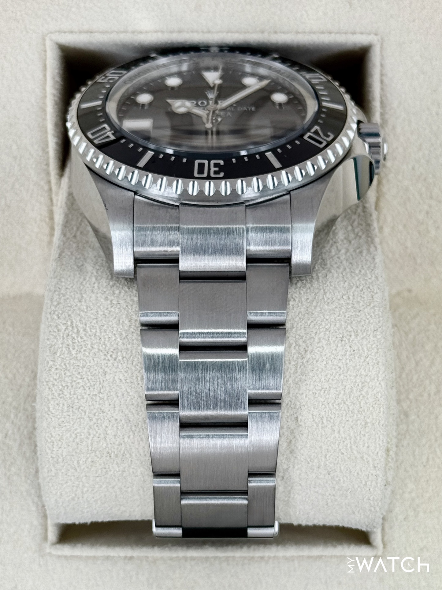 2023 Rolex Deepsea 44mm 136660 Stainless Steel Black Dial - MyWatchLLC
