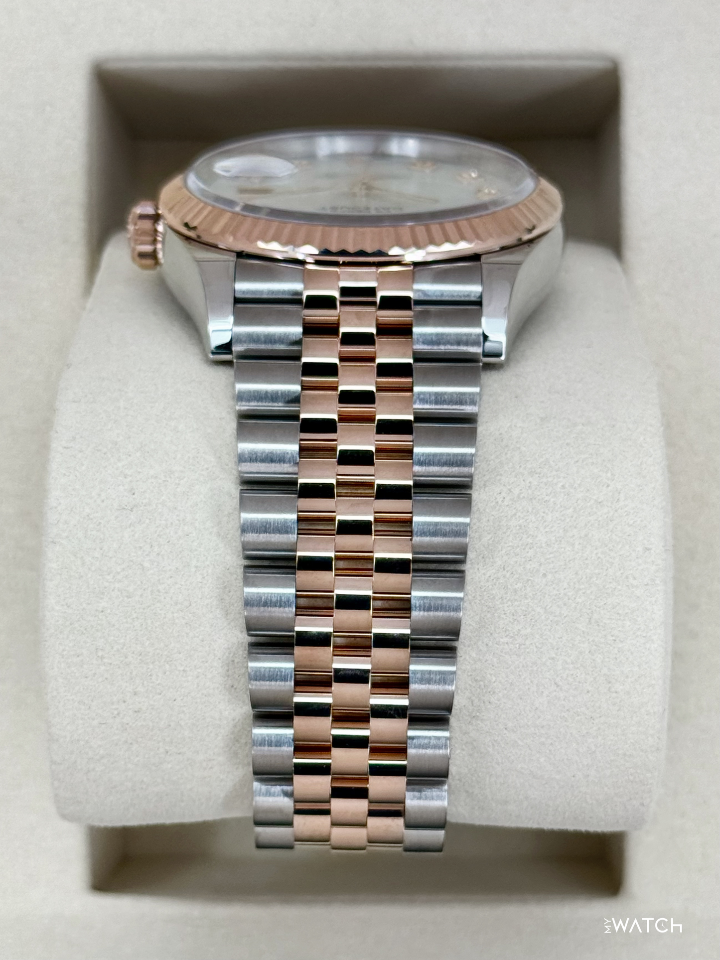 NEW 2026 Rolex Datejust 36mm 126231 Two-Tone MOP Diamond Dial (STICKERED) - MyWatchLLC