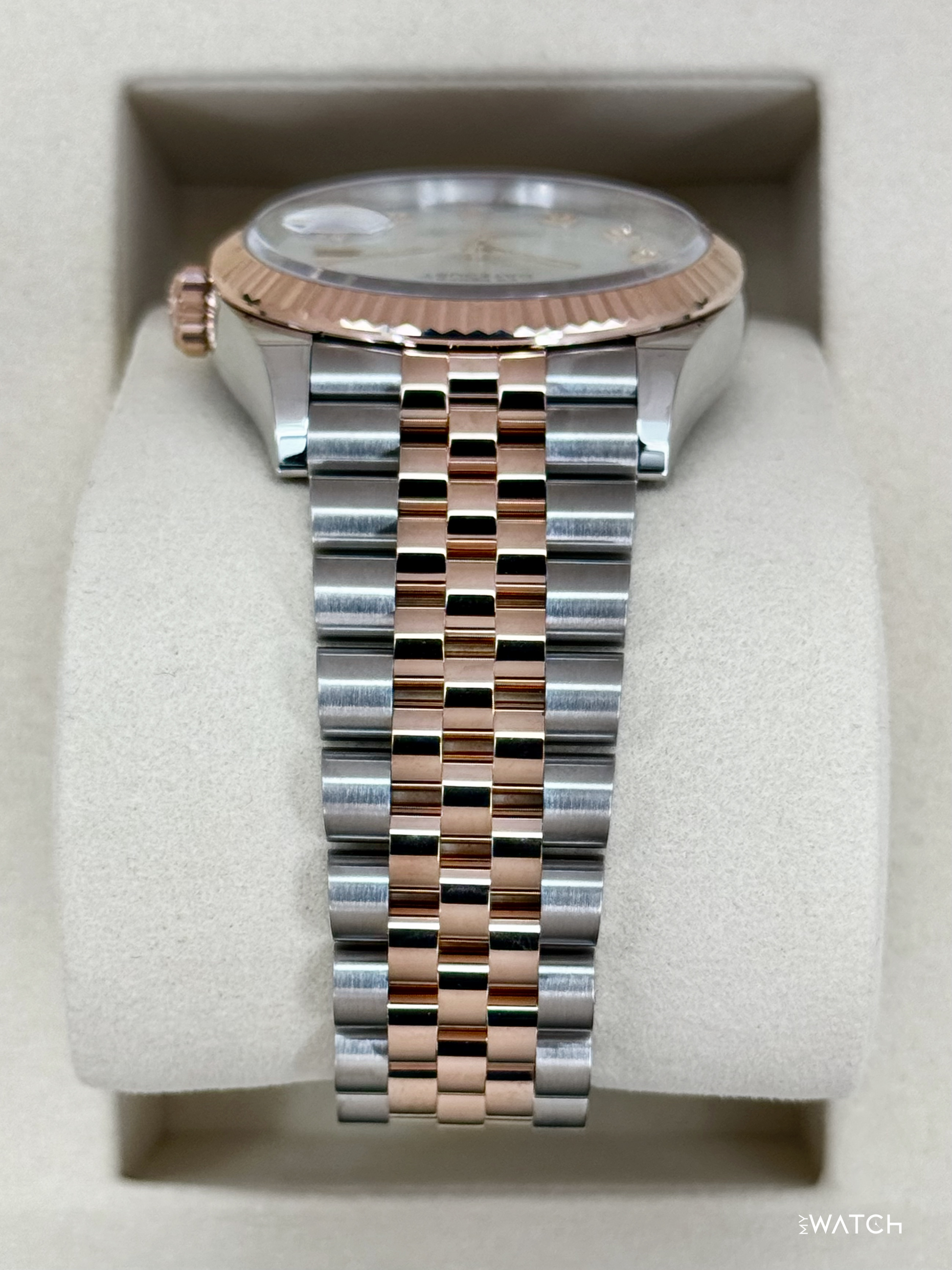 NEW 2026 Rolex Datejust 36mm 126231 Two-Tone MOP Diamond Dial (STICKERED) - MyWatchLLC