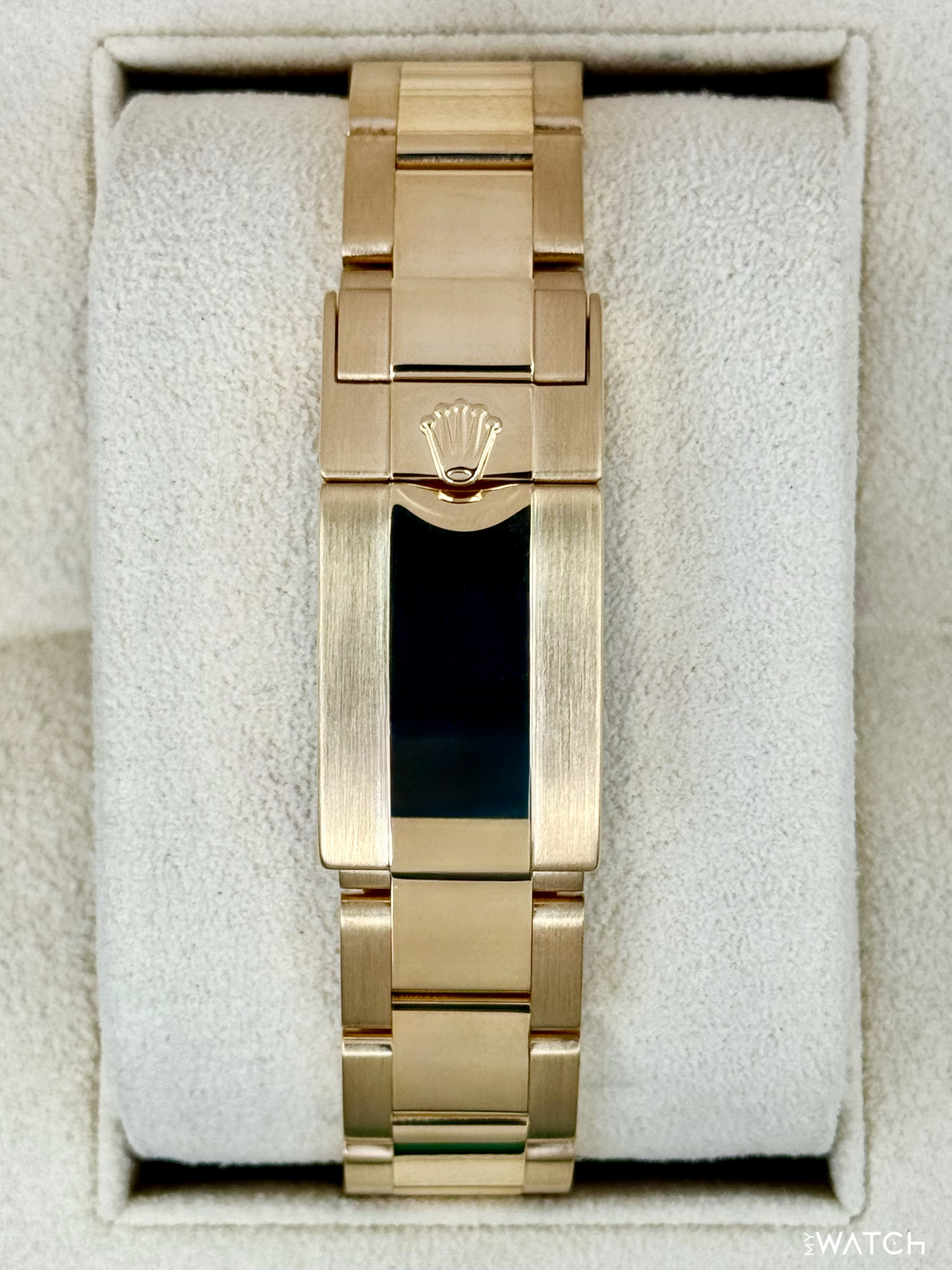2023 Rolex Yacht-Master II 44mm 116688 18K Yellow Gold White Dial - MyWatchLLC