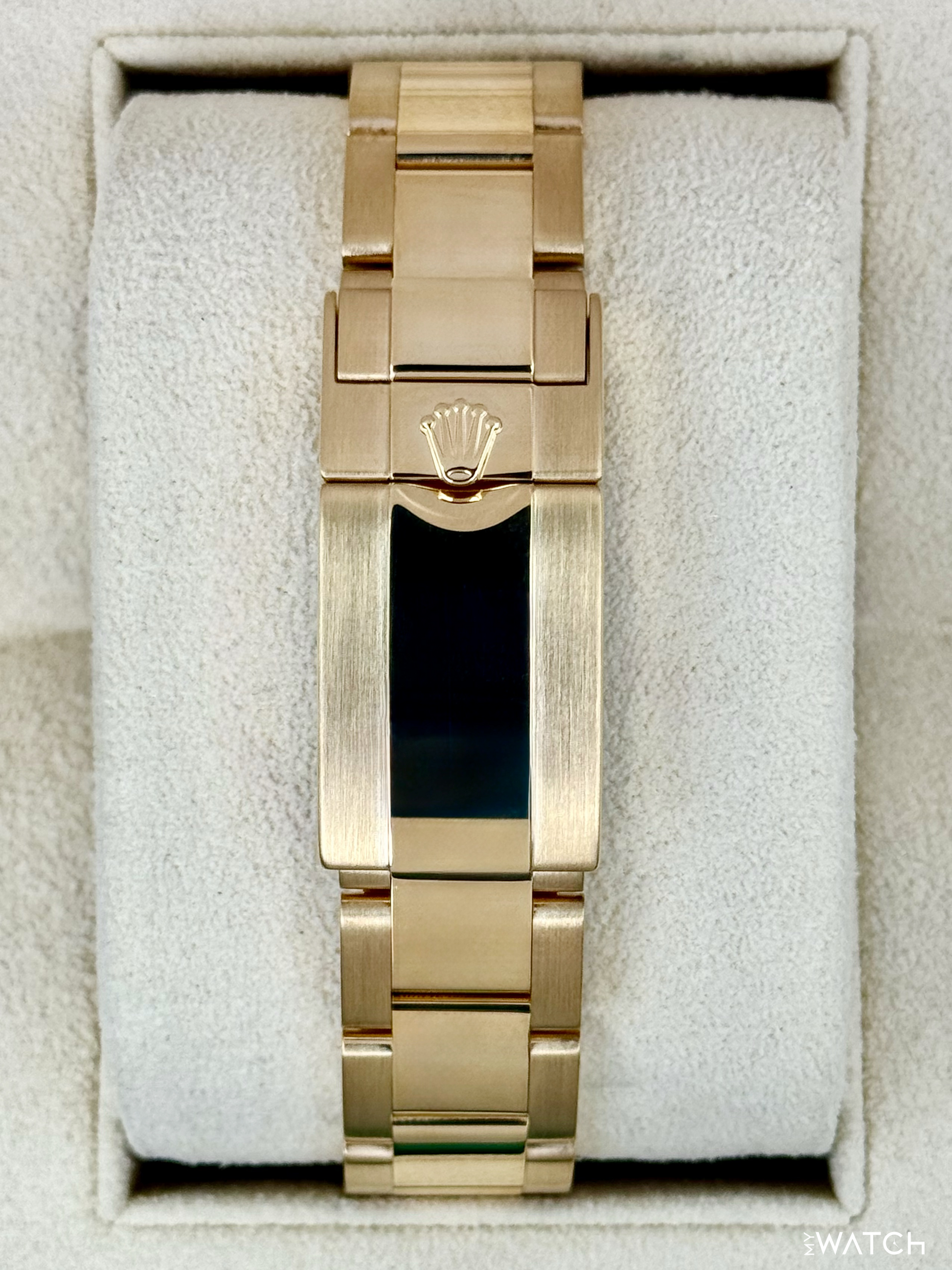 2023 Rolex Yacht-Master II 44mm 116688 18K Yellow Gold White Dial - MyWatchLLC