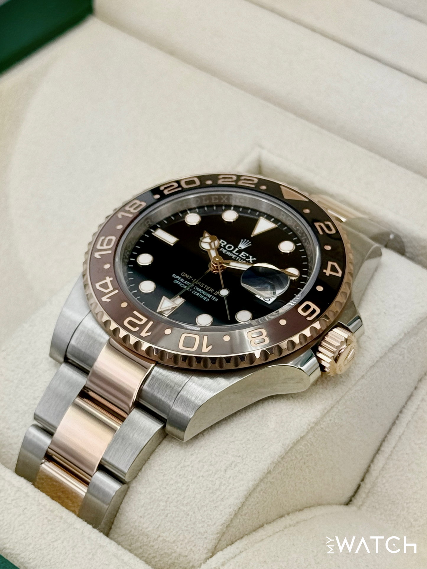 2023 Rolex GMT-Master II "Rootbeer" 40mm 126711CHNR Two-Tone
