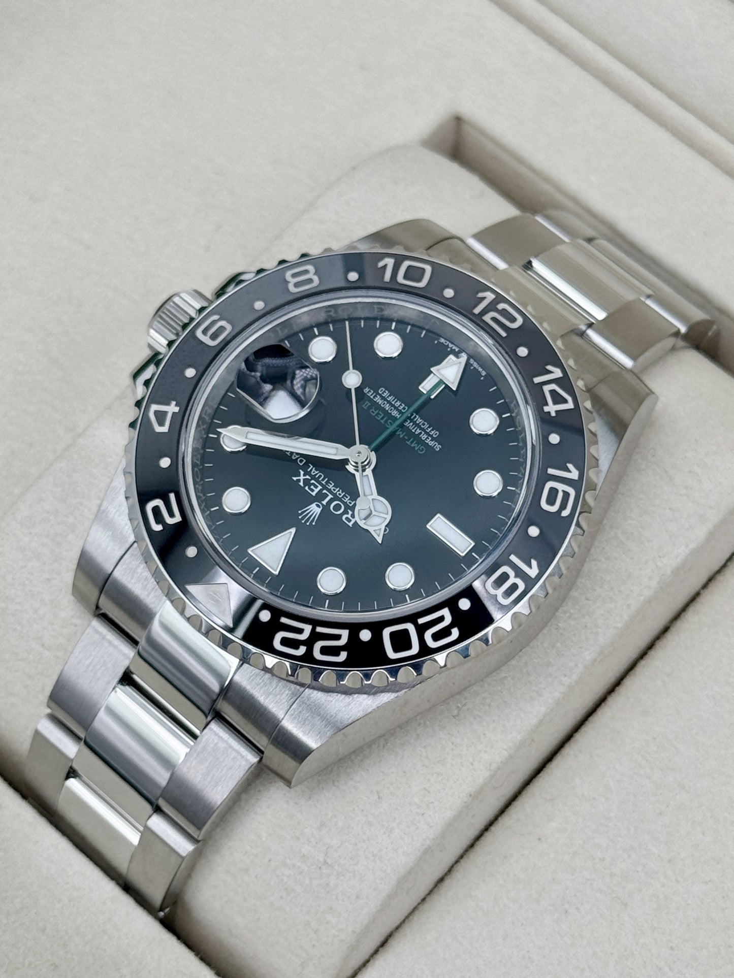 2025 Rolex GMT-Master II "Bruce Wayne" 40mm 126710GRNR Oyster