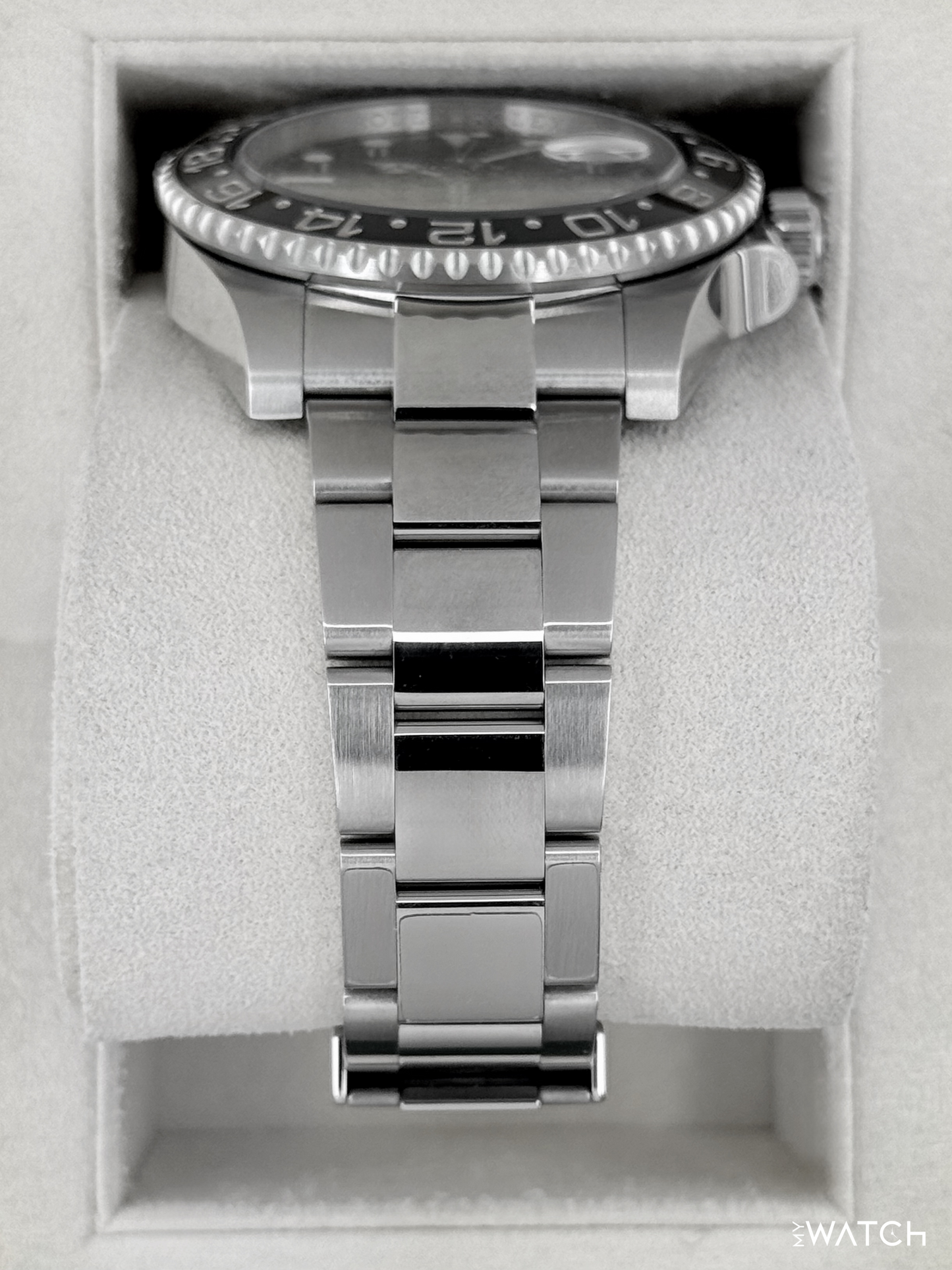 2018 Rolex GMT-Master II 40mm 116710LN Stainless Steel Black Dial - MyWatchLLC