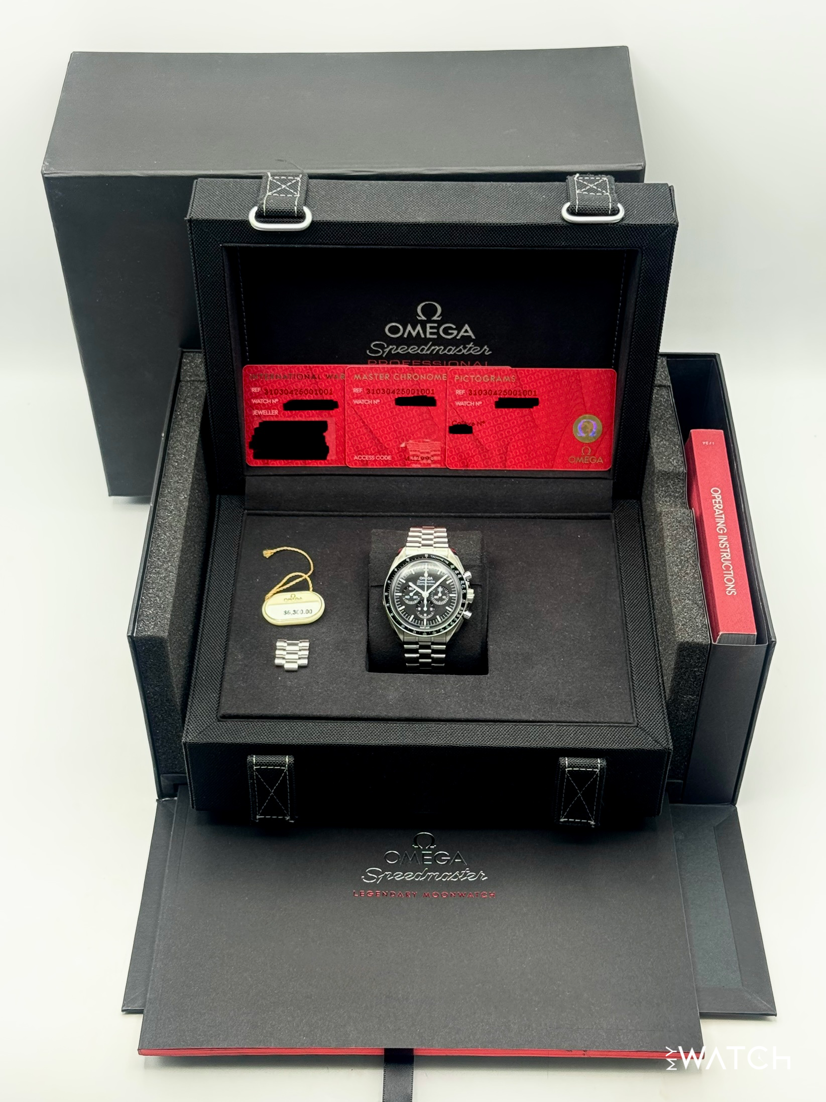2021 Omega 42mm 310.30.42.50.01.001 Speedmaster Moonwatch - MyWatchLLC