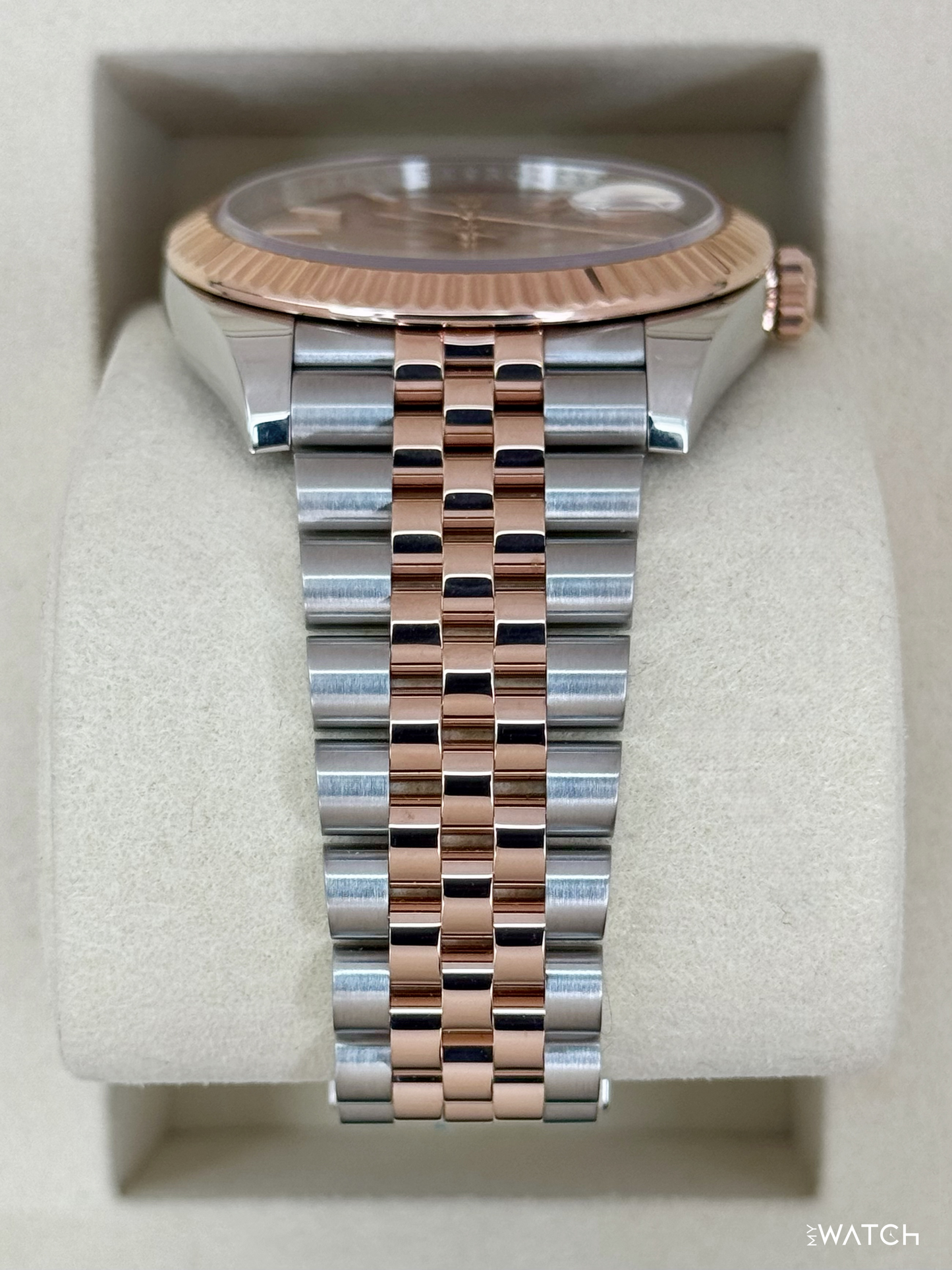 2025 Rolex Datejust 41mm 126331 Two-Tone Jubilee Sundust Dial - MyWatchLLC
