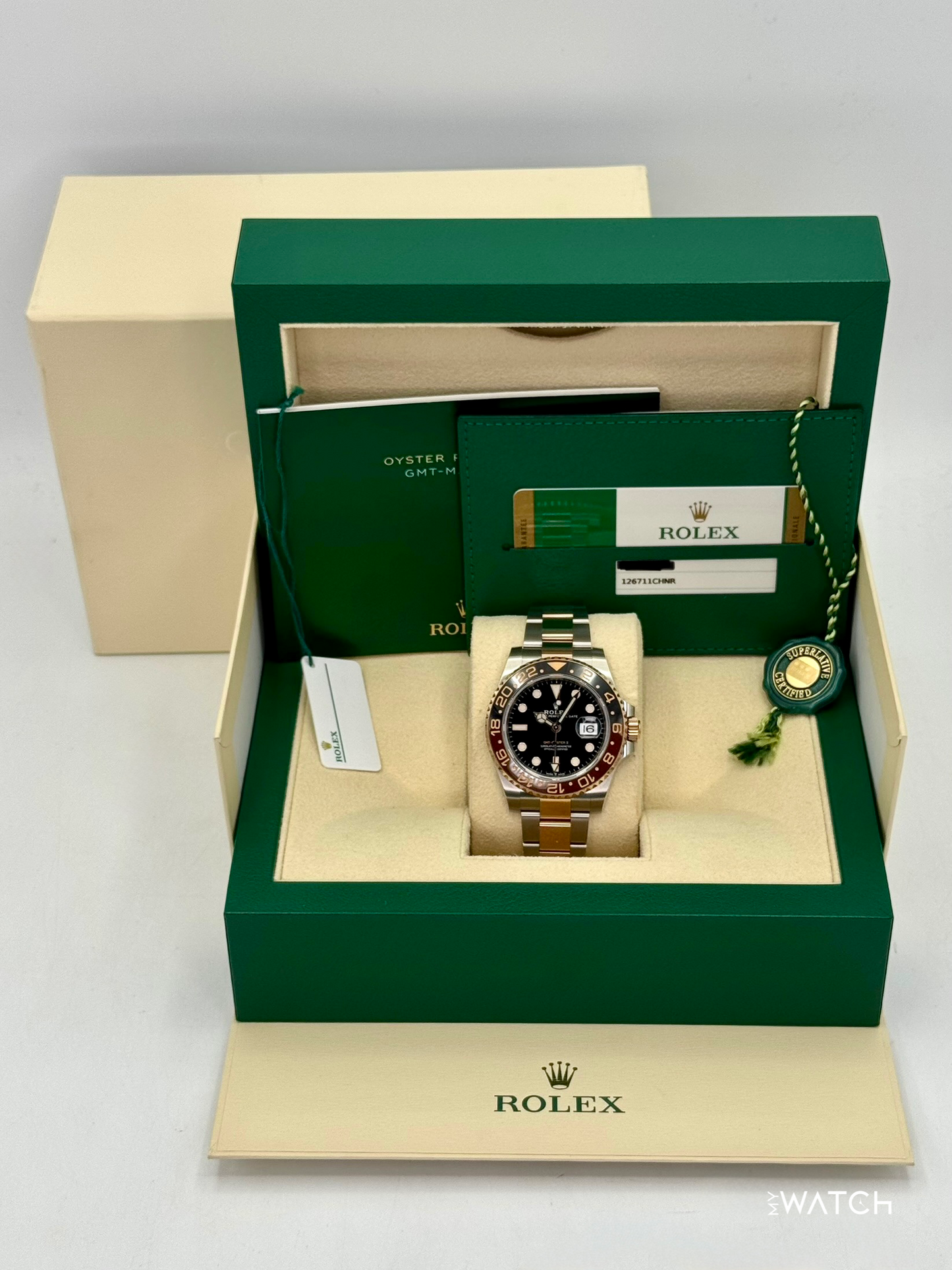 2020 Rolex GMT-Master II "Rootbeer" 40mm 126711CHNR Two-Tone - MyWatchLLC