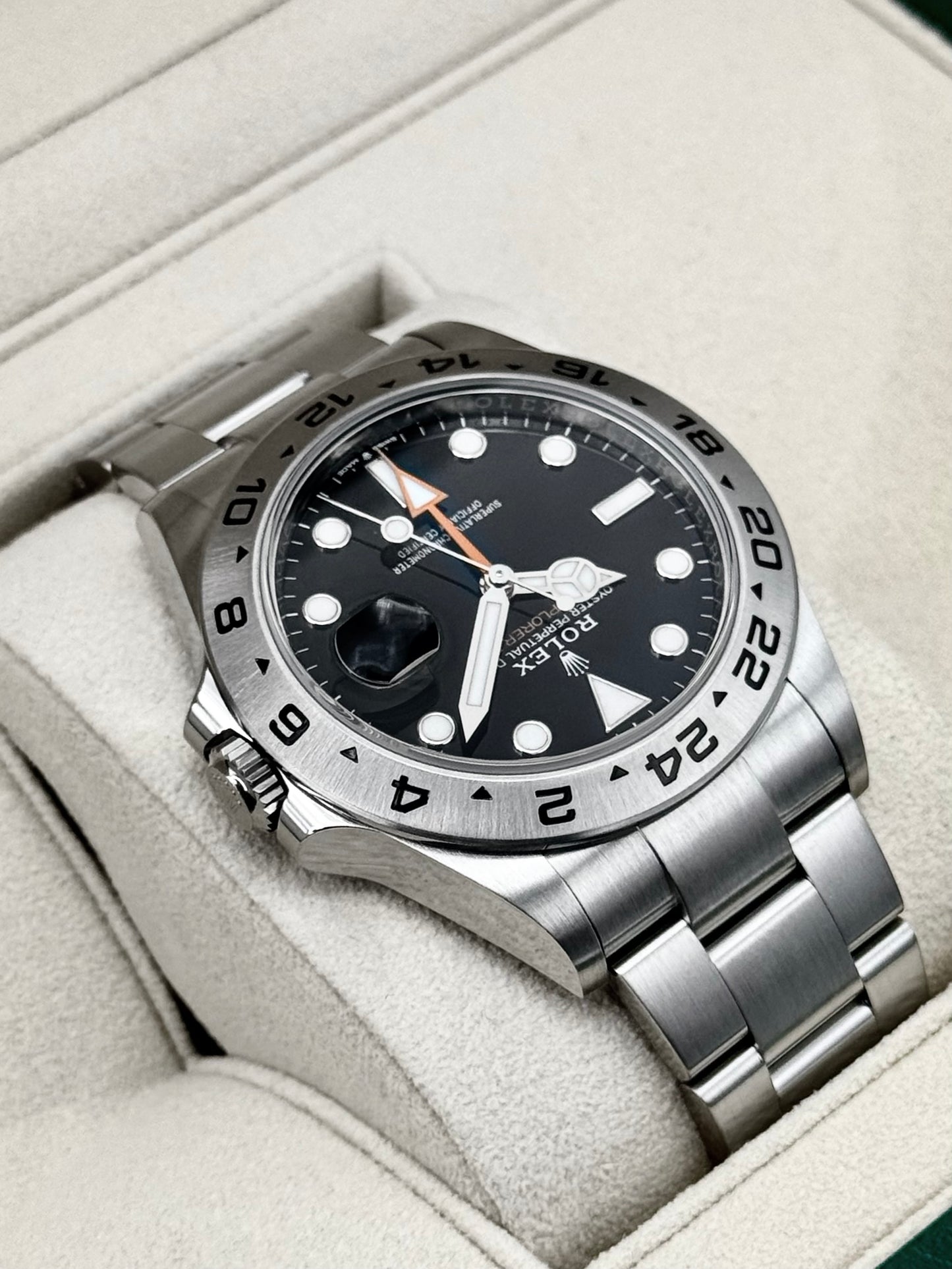 Rolex Explorer II 42mm 226570 Stainless Steel Black Dial
