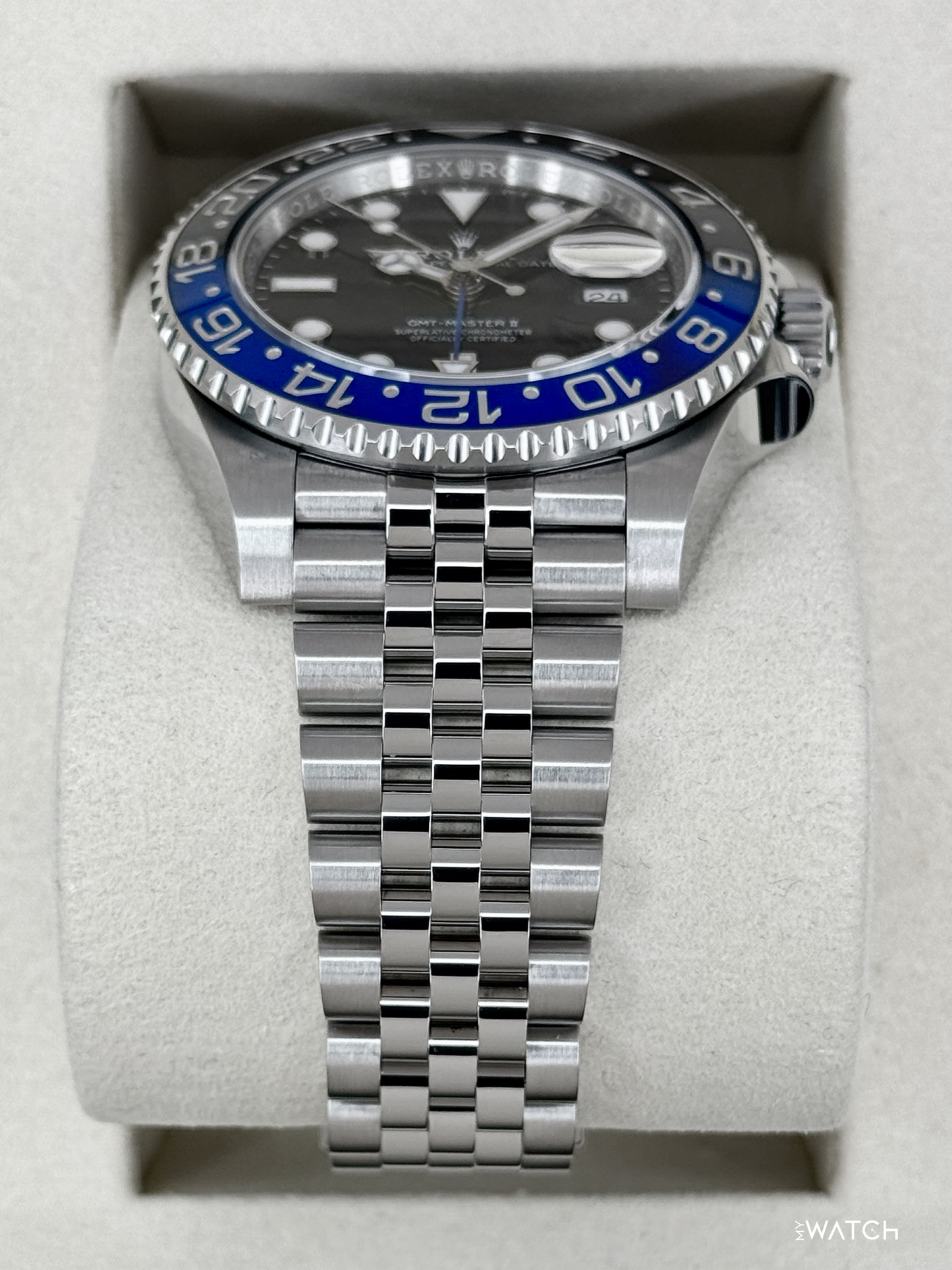 2025 Rolex GMT-Master II "Batgirl" 40mm 126710BLNR Jubilee - MyWatchLLC